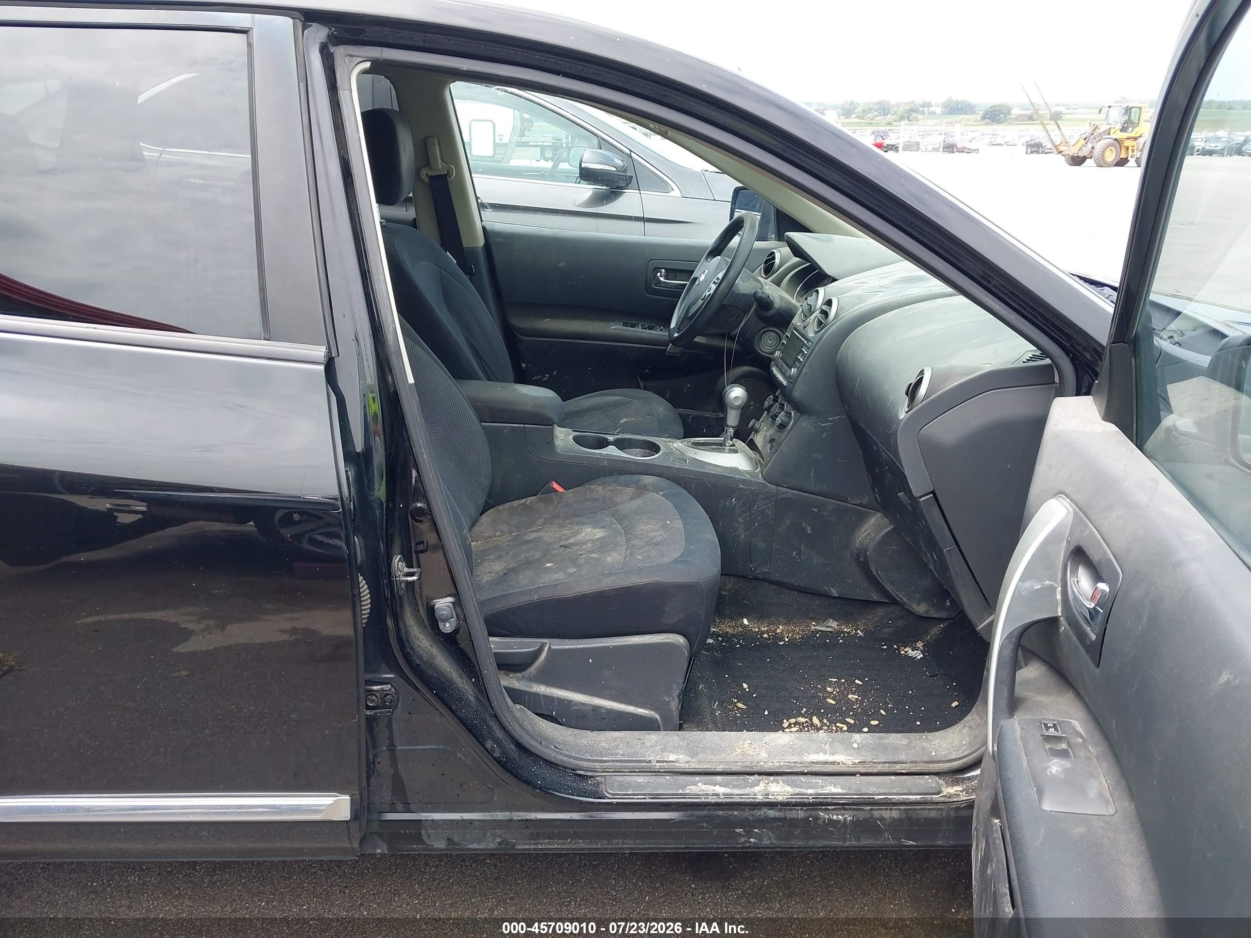 2013 Nissan Rogue S Черный vin: JN8AS5MV2DW660159