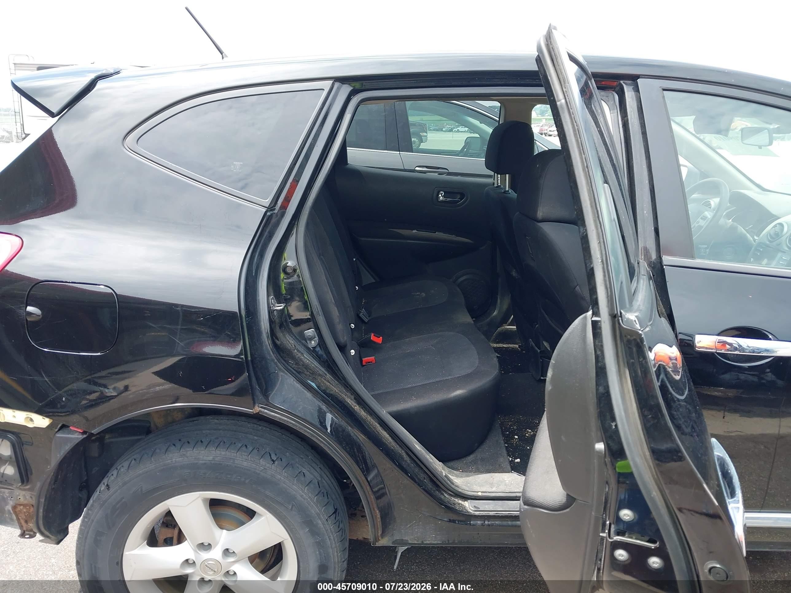 2013 Nissan Rogue S Черный vin: JN8AS5MV2DW660159