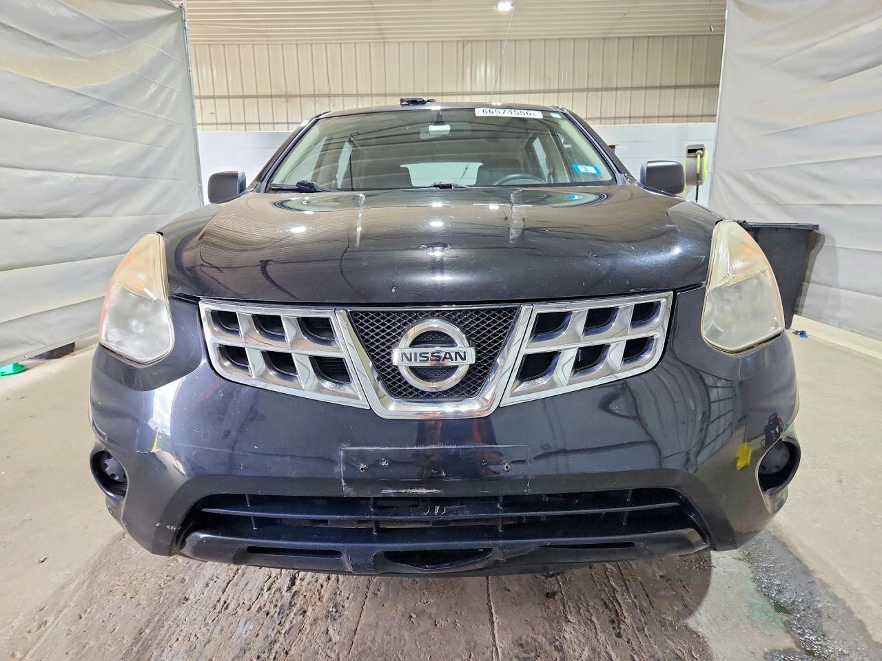 2013 Nissan Rogue S Black vin: JN8AS5MV2DW663322