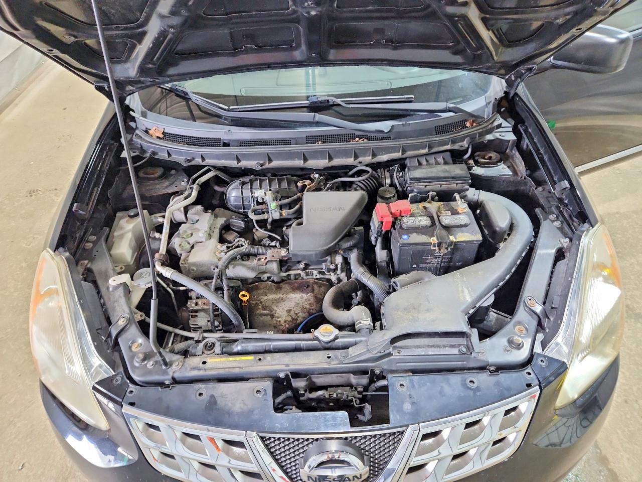 2013 Nissan Rogue S Black vin: JN8AS5MV2DW663322