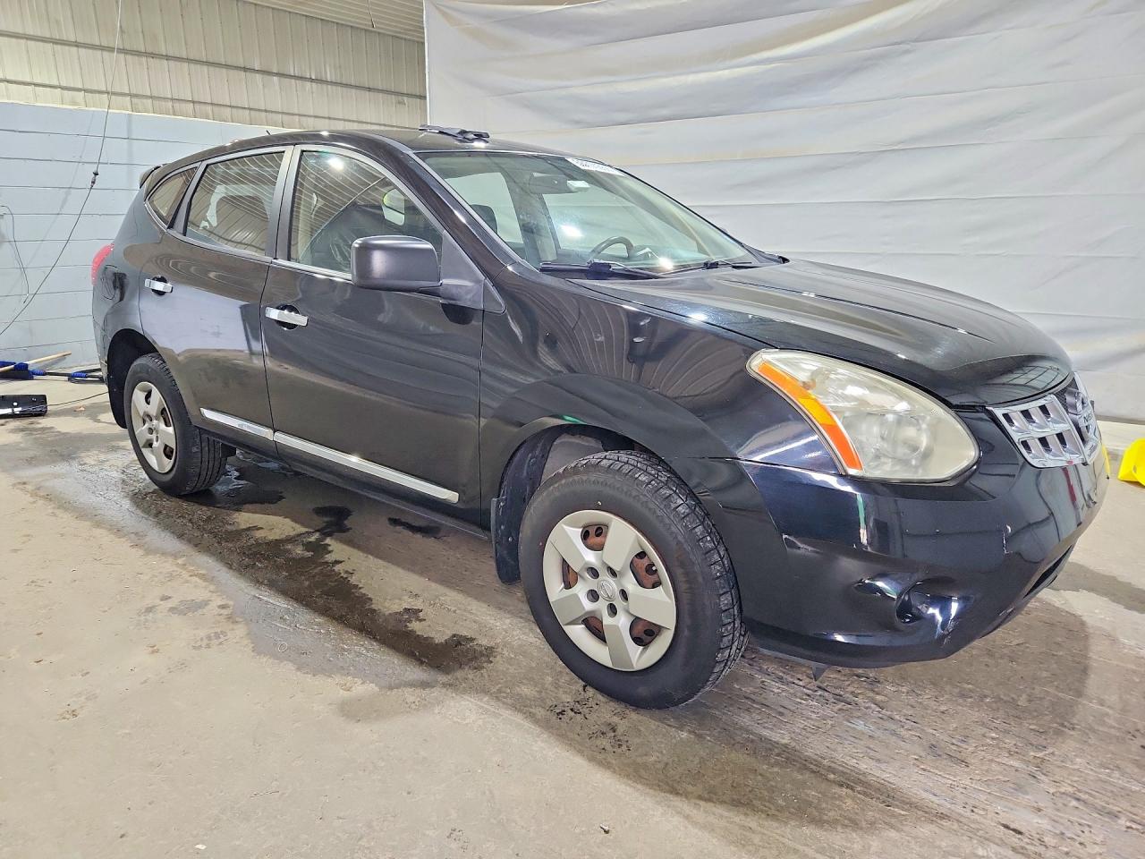 2013 Nissan Rogue S Black vin: JN8AS5MV2DW663322
