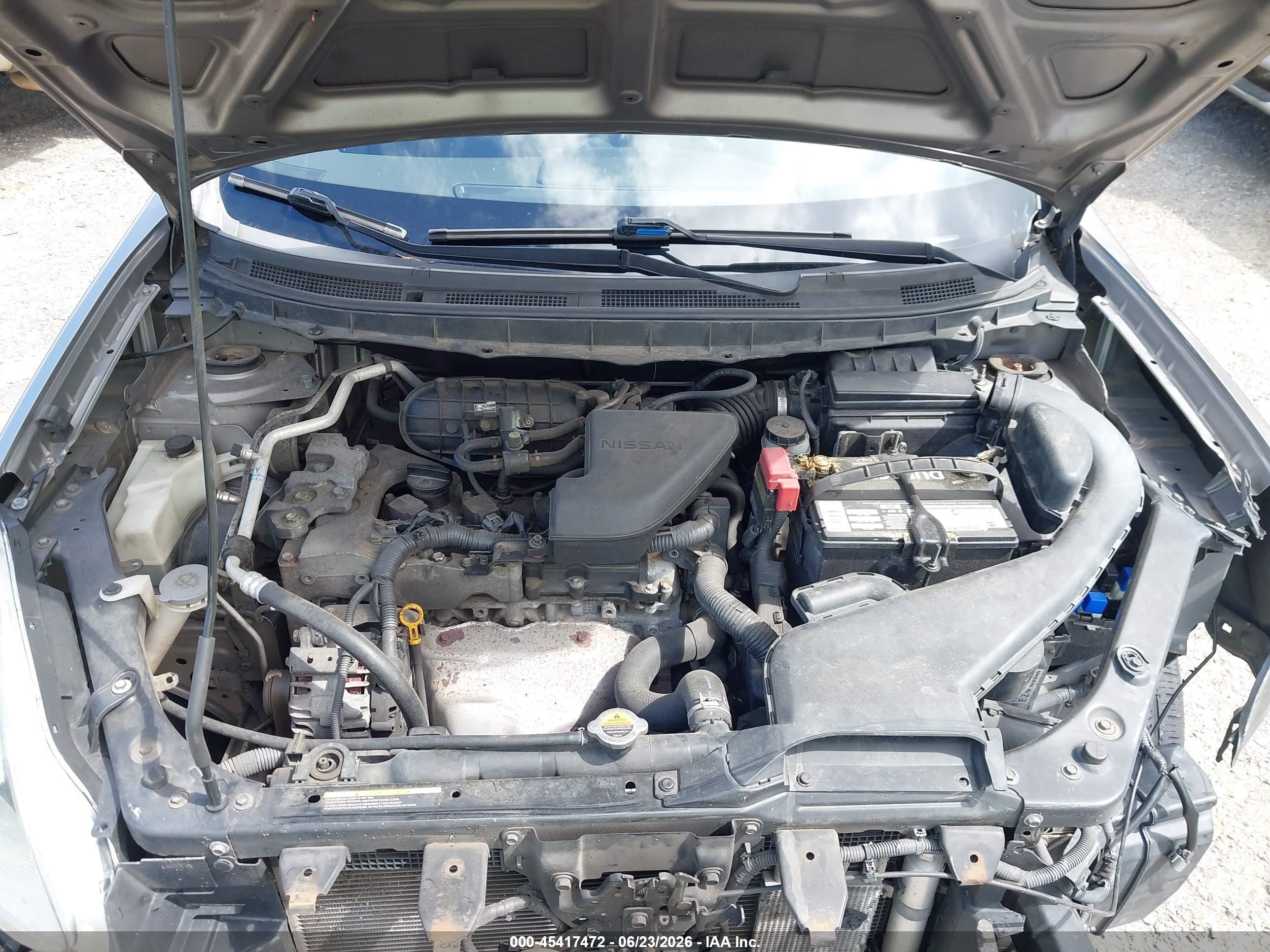 2013 Nissan Rogue S Gray vin: JN8AS5MV2DW664230