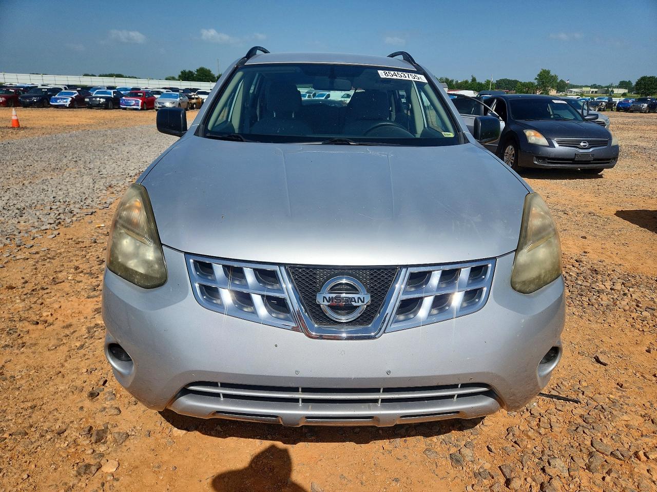 2014 Nissan Rogue Select S Silver vin: JN8AS5MV2EW701990