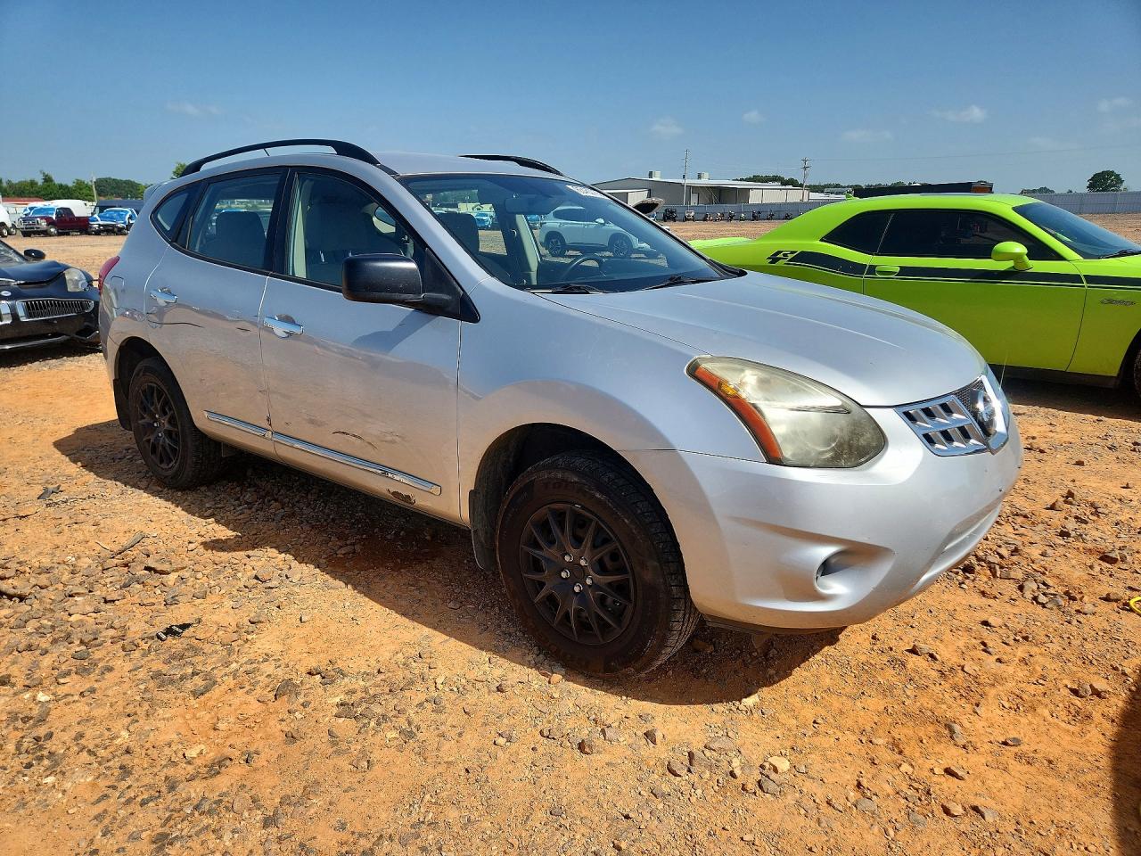 2014 Nissan Rogue Select S Silver vin: JN8AS5MV2EW701990
