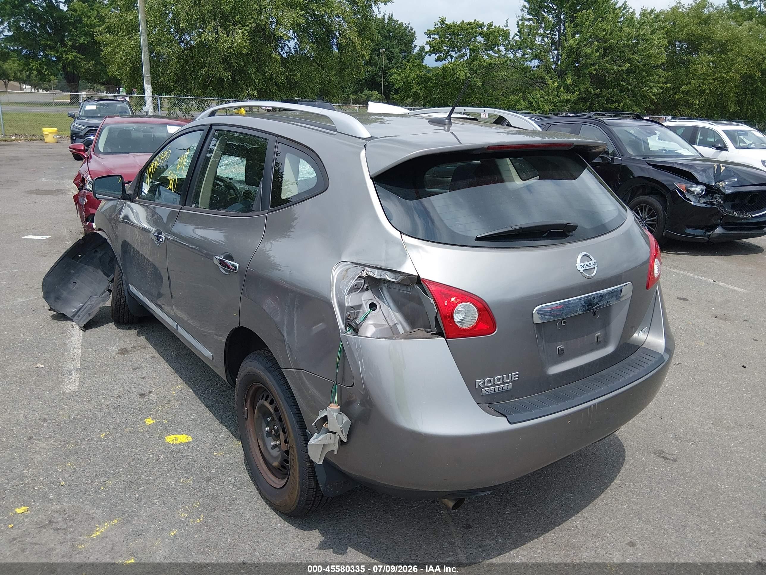 2014 Nissan Rogue Select S Коричневый vin: JN8AS5MV2EW719504
