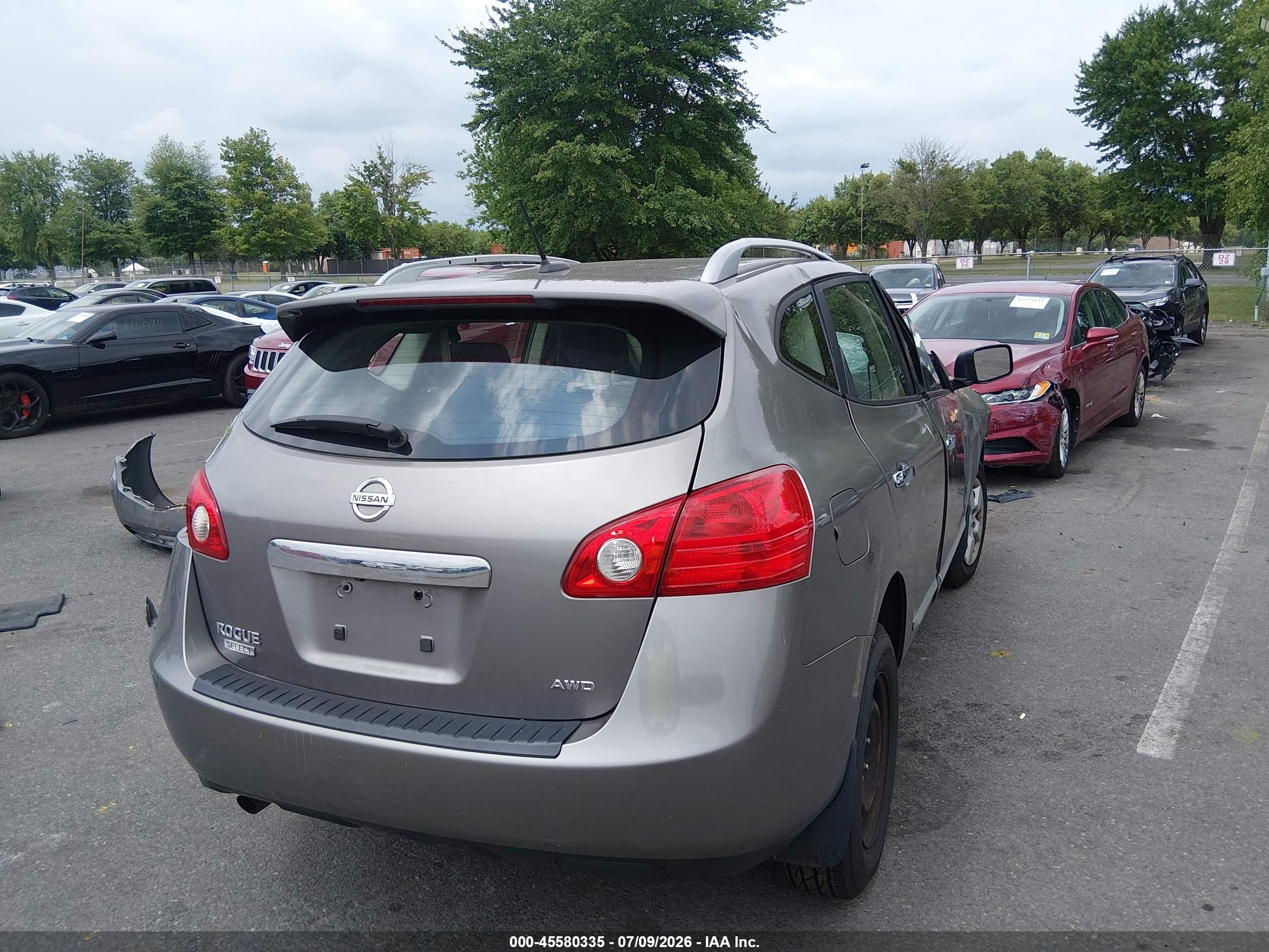 2014 Nissan Rogue Select S Коричневый vin: JN8AS5MV2EW719504