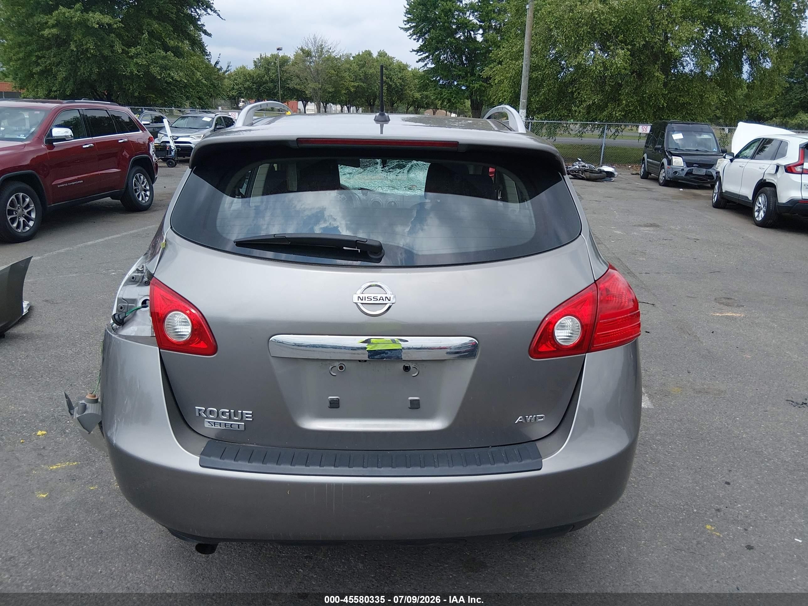 2014 Nissan Rogue Select S Коричневый vin: JN8AS5MV2EW719504