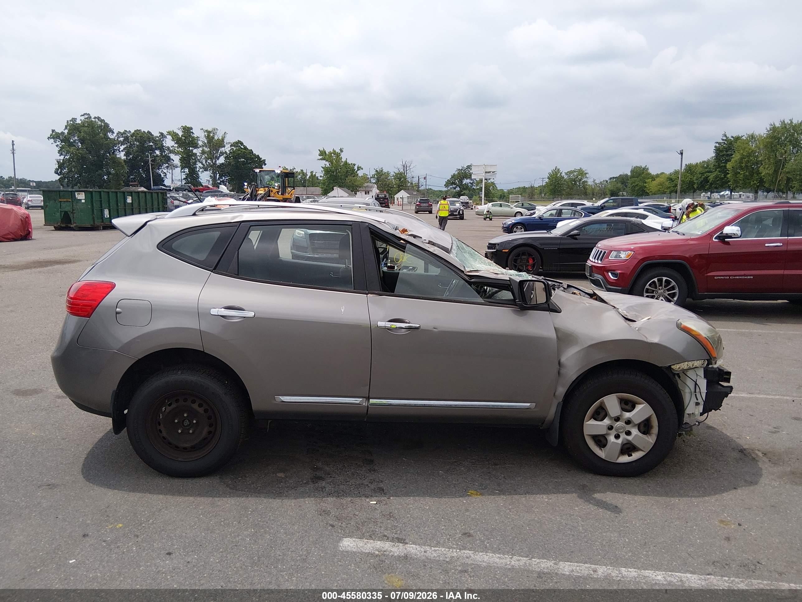 2014 Nissan Rogue Select S Коричневый vin: JN8AS5MV2EW719504