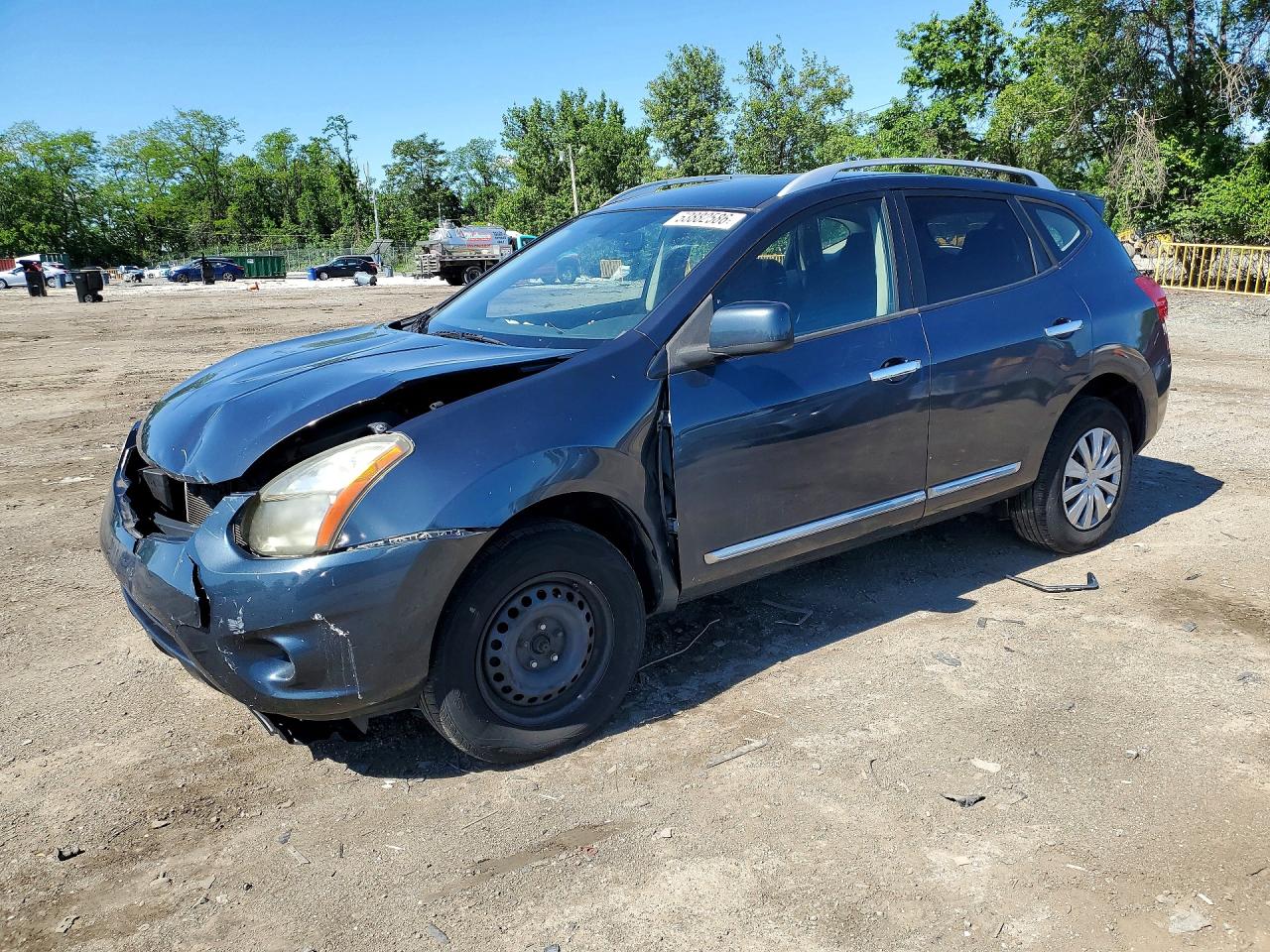 2014 Nissan Rogue Select S Charcoal vin: JN8AS5MV2EW722029