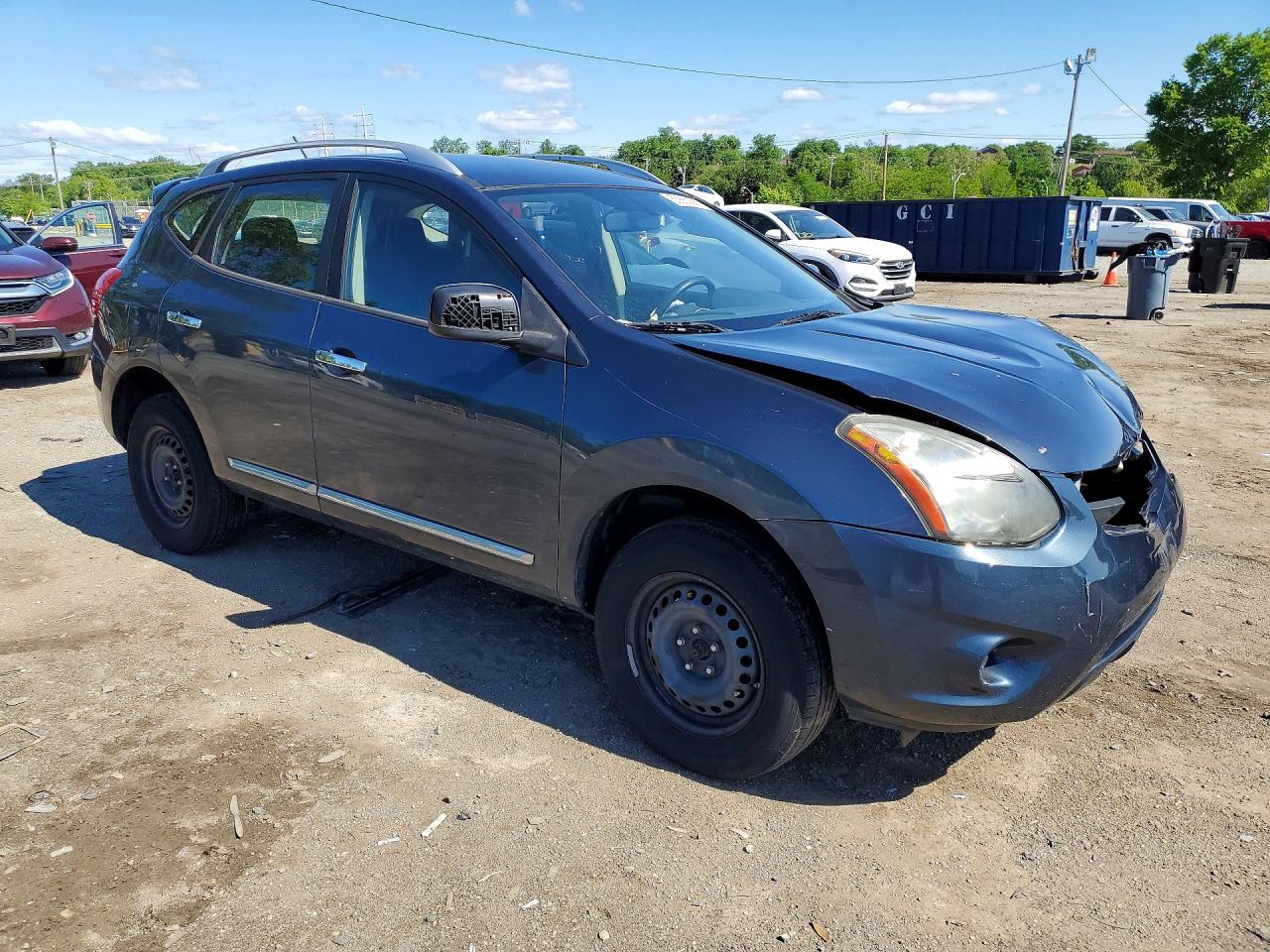 2014 Nissan Rogue Select S Charcoal vin: JN8AS5MV2EW722029