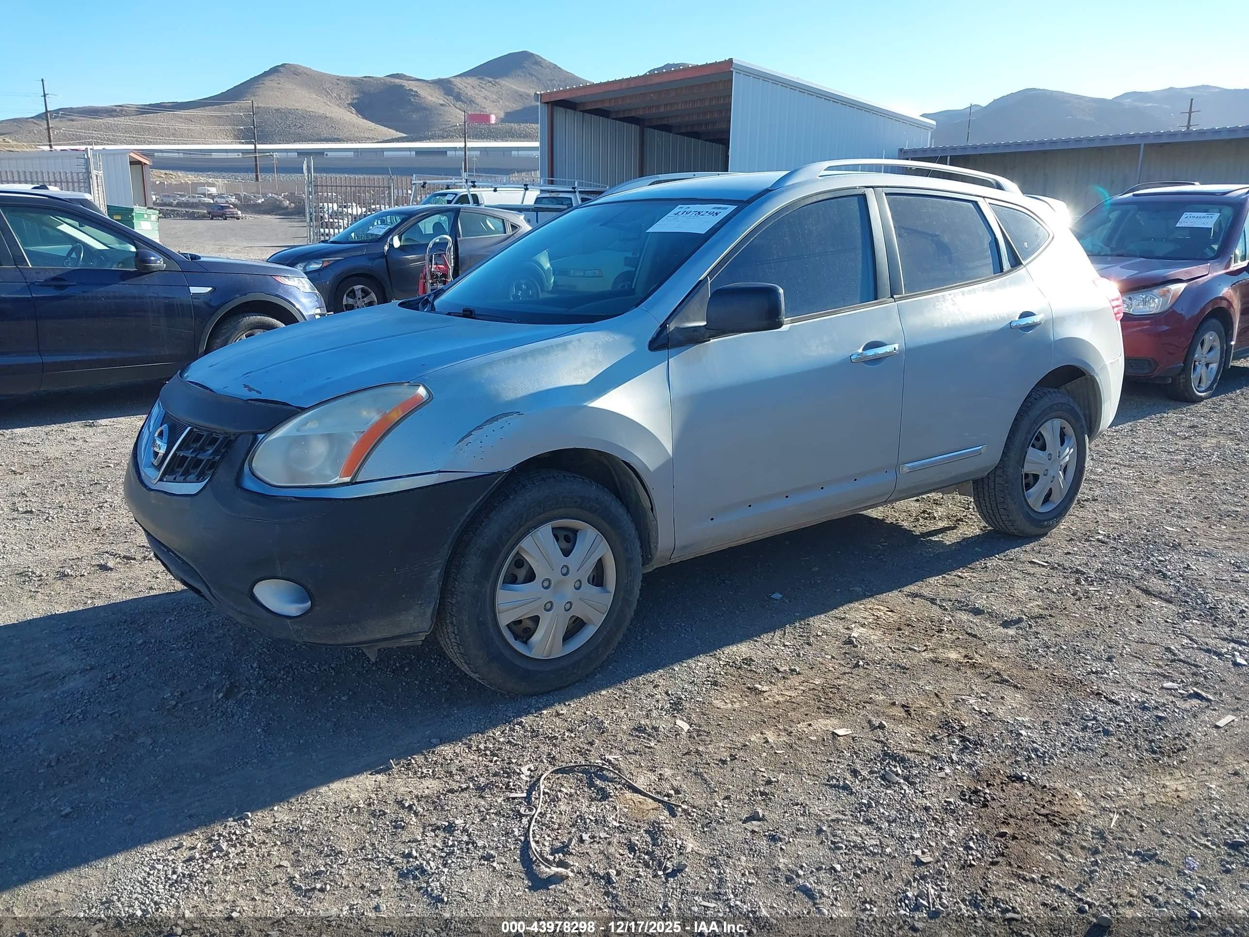 2015 Nissan Rogue Select S Blue vin: JN8AS5MV2FW256748