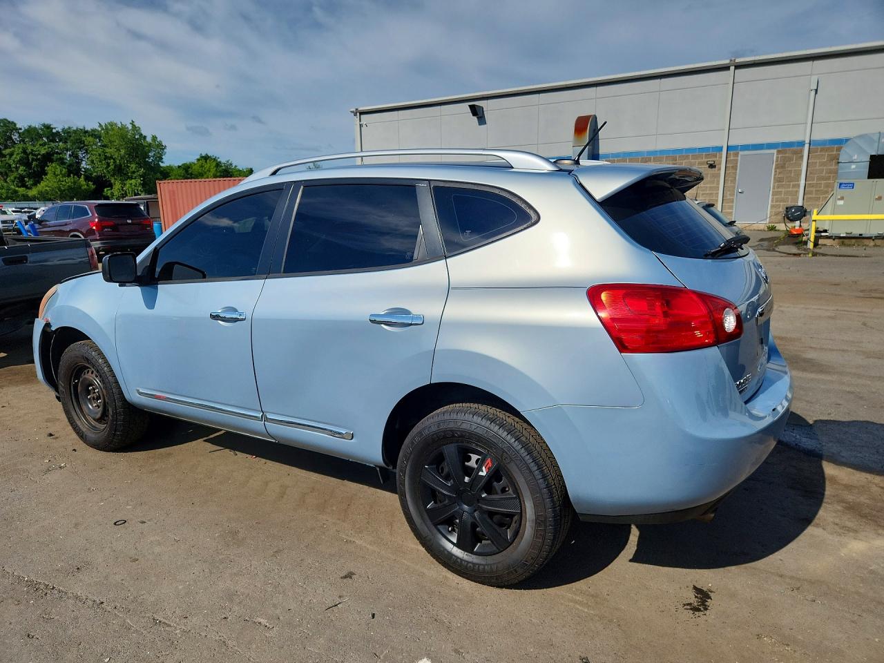 2015 Nissan Rogue Select S Синий vin: JN8AS5MV2FW256989