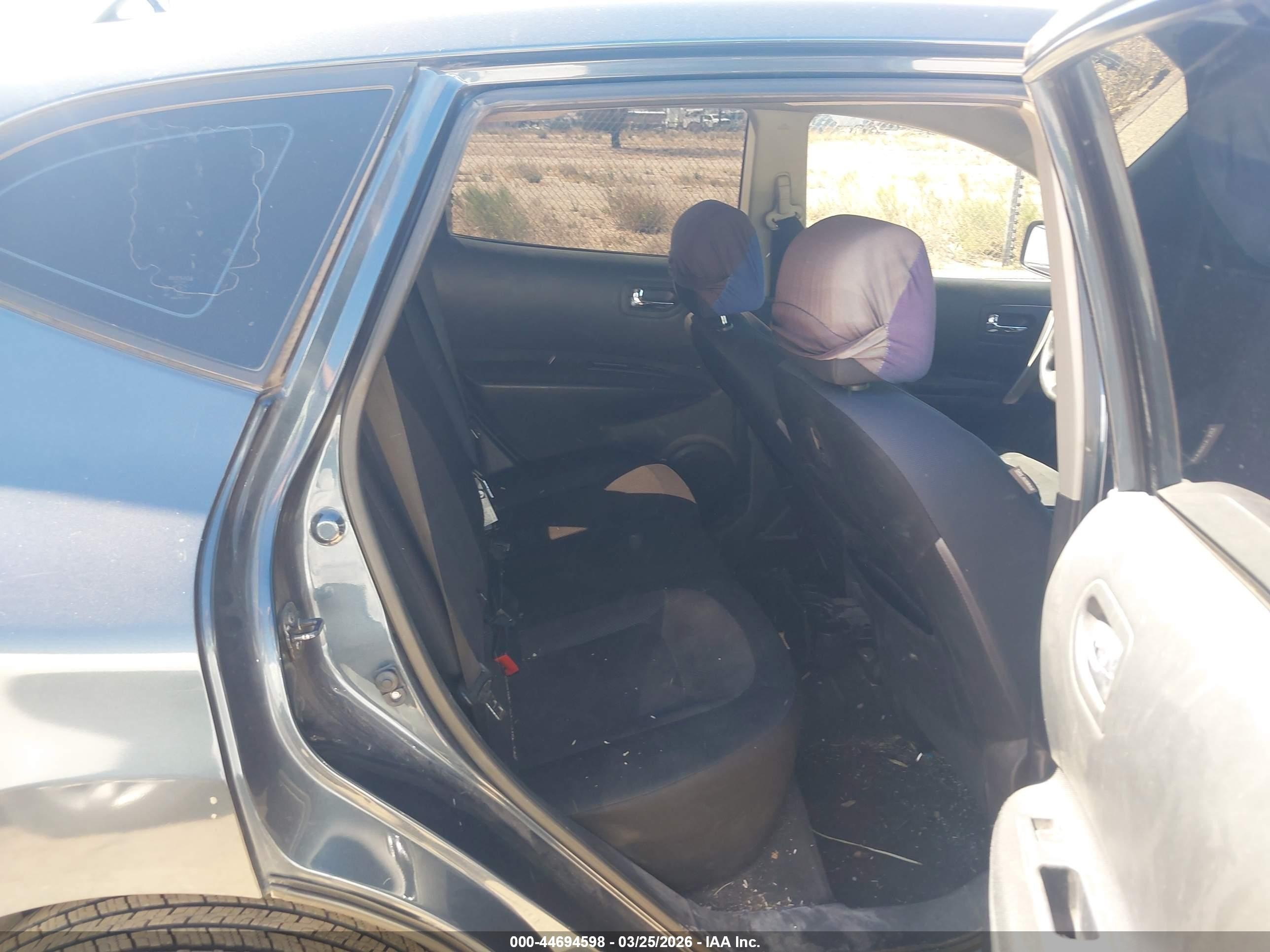 2015 Nissan Rogue Select S Синий vin: JN8AS5MV2FW258905