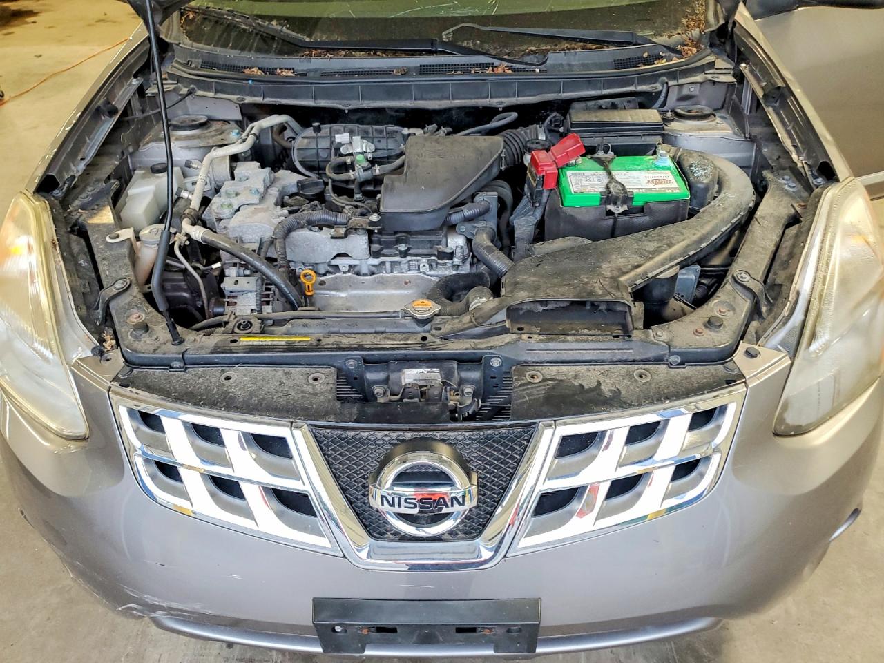 2015 Nissan Rogue Select S Gray vin: JN8AS5MV2FW260234