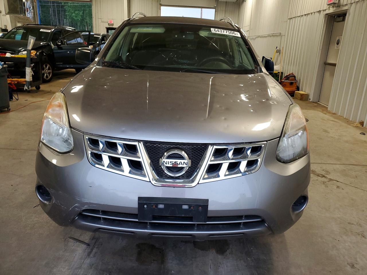 2015 Nissan Rogue Select S Gray vin: JN8AS5MV2FW260234