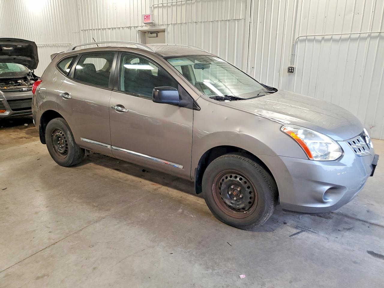 2015 Nissan Rogue Select S Gray vin: JN8AS5MV2FW260234