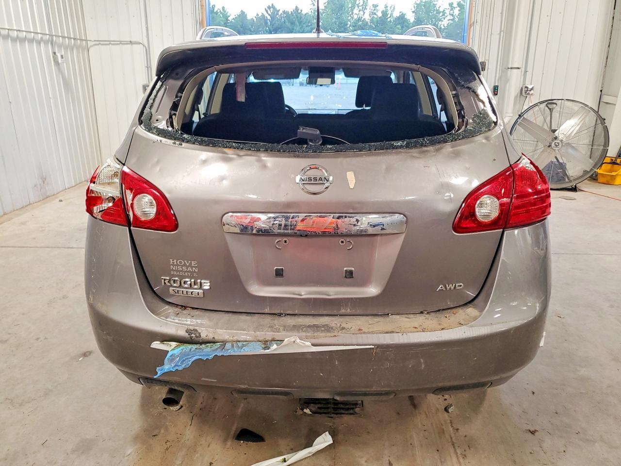 2015 Nissan Rogue Select S Gray vin: JN8AS5MV2FW260234