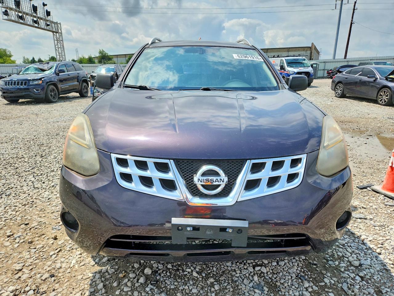 2015 Nissan Rogue Select S Black vin: JN8AS5MV2FW260962