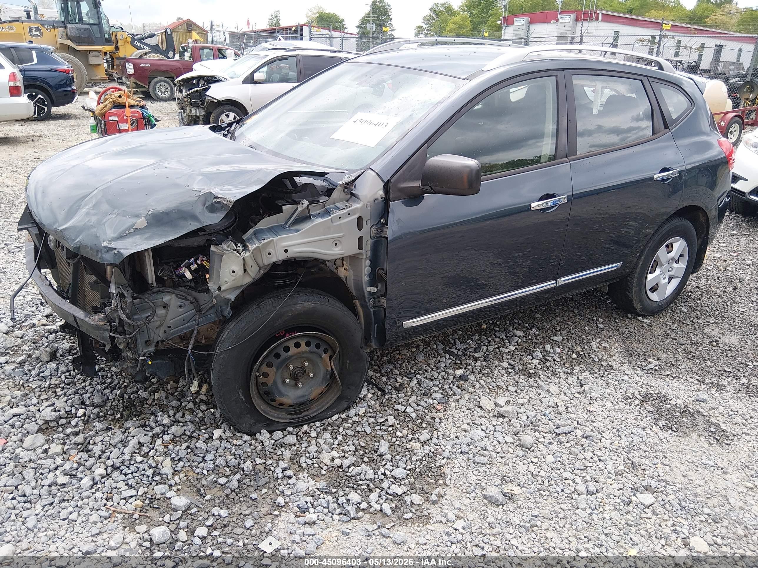 2015 Nissan Rogue Select S Pewter vin: JN8AS5MV2FW758269
