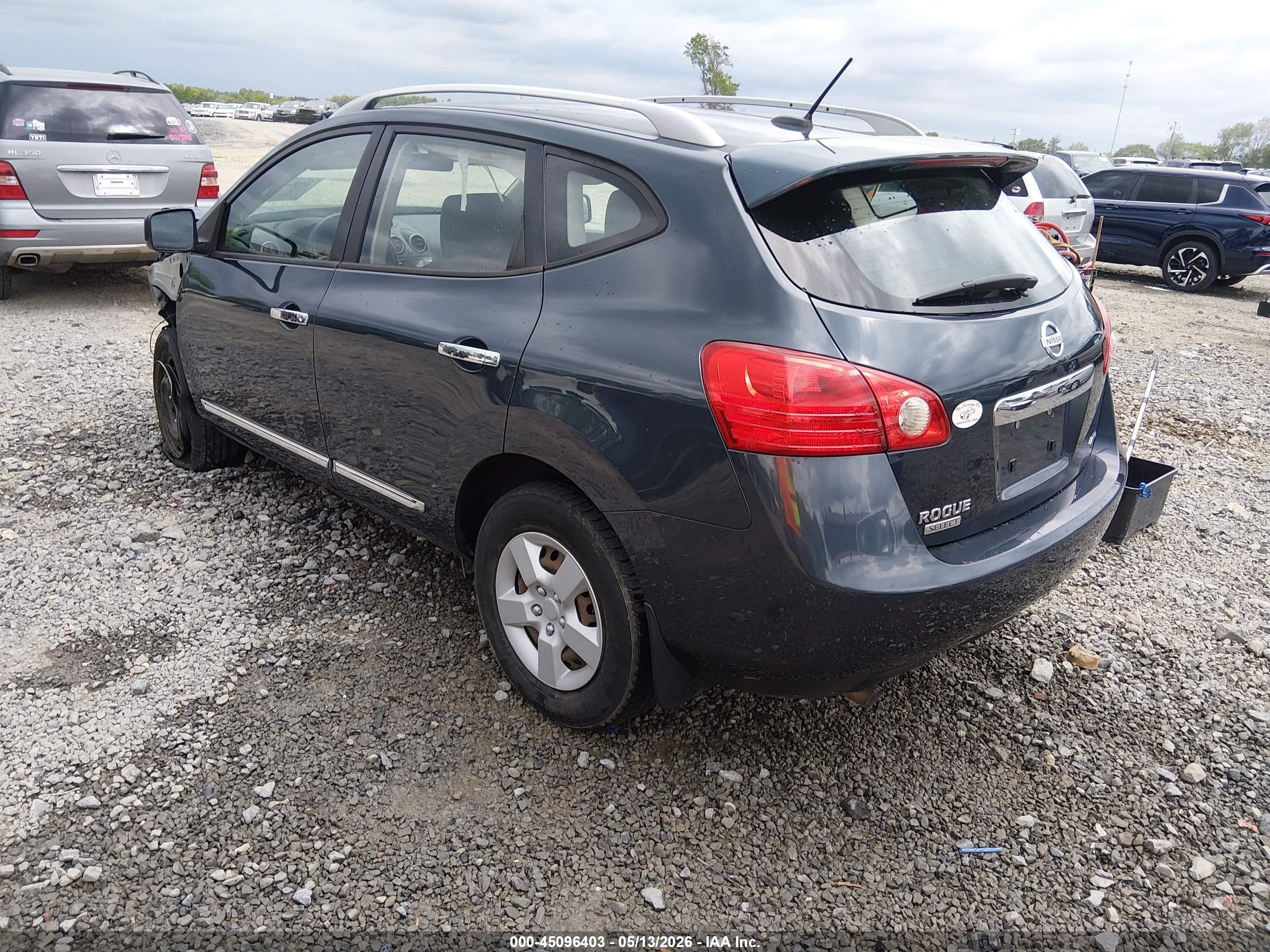 2015 Nissan Rogue Select S Pewter vin: JN8AS5MV2FW758269