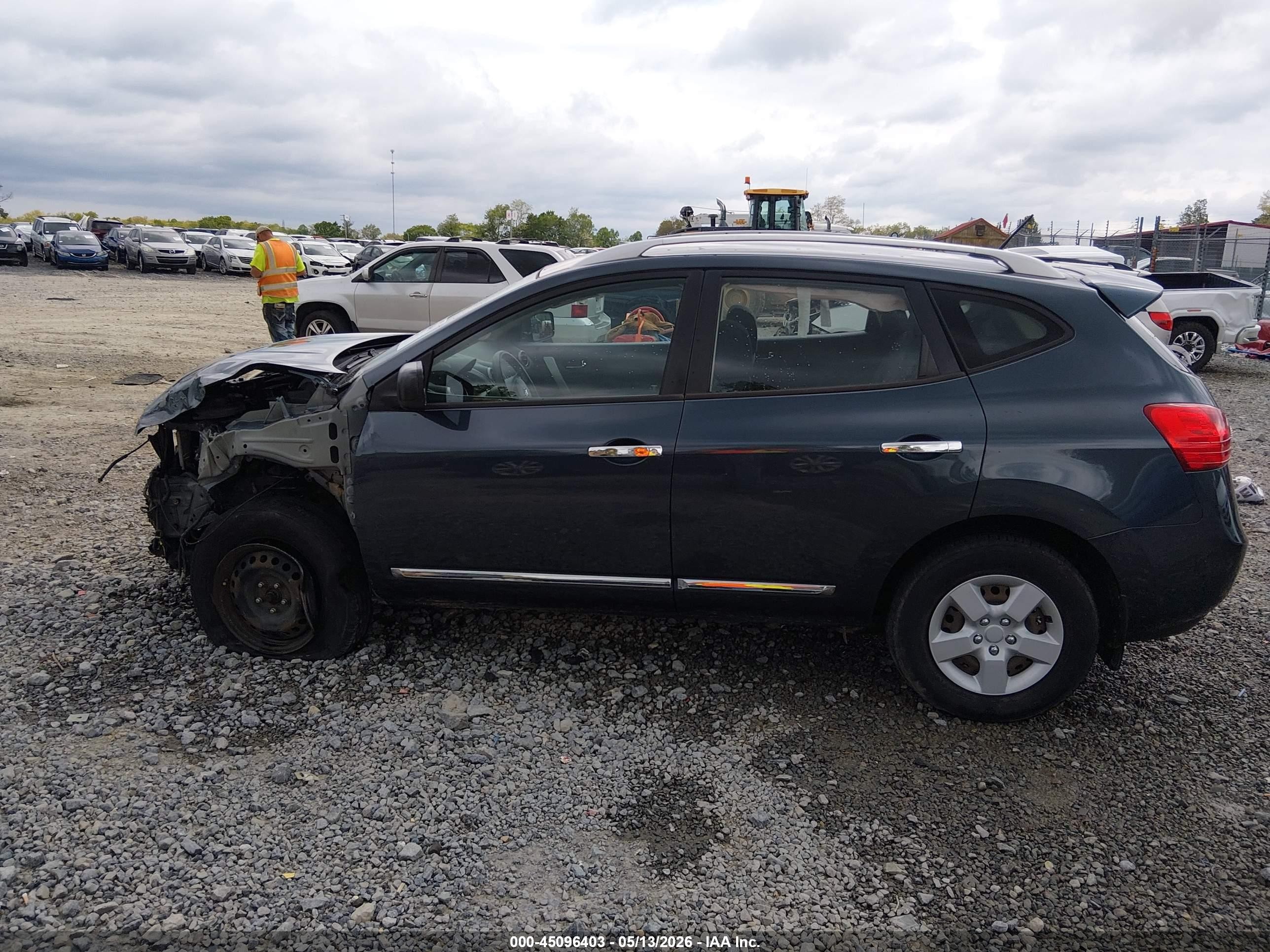2015 Nissan Rogue Select S Pewter vin: JN8AS5MV2FW758269