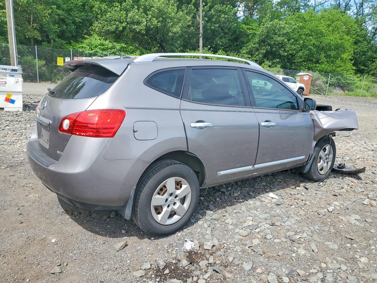 2015 Nissan Rogue Gray vin: JN8AS5MV2FW763164