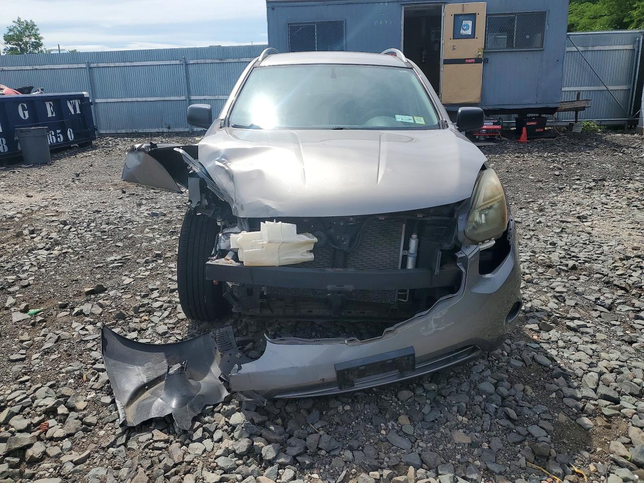 2015 Nissan Rogue Gray vin: JN8AS5MV2FW763164