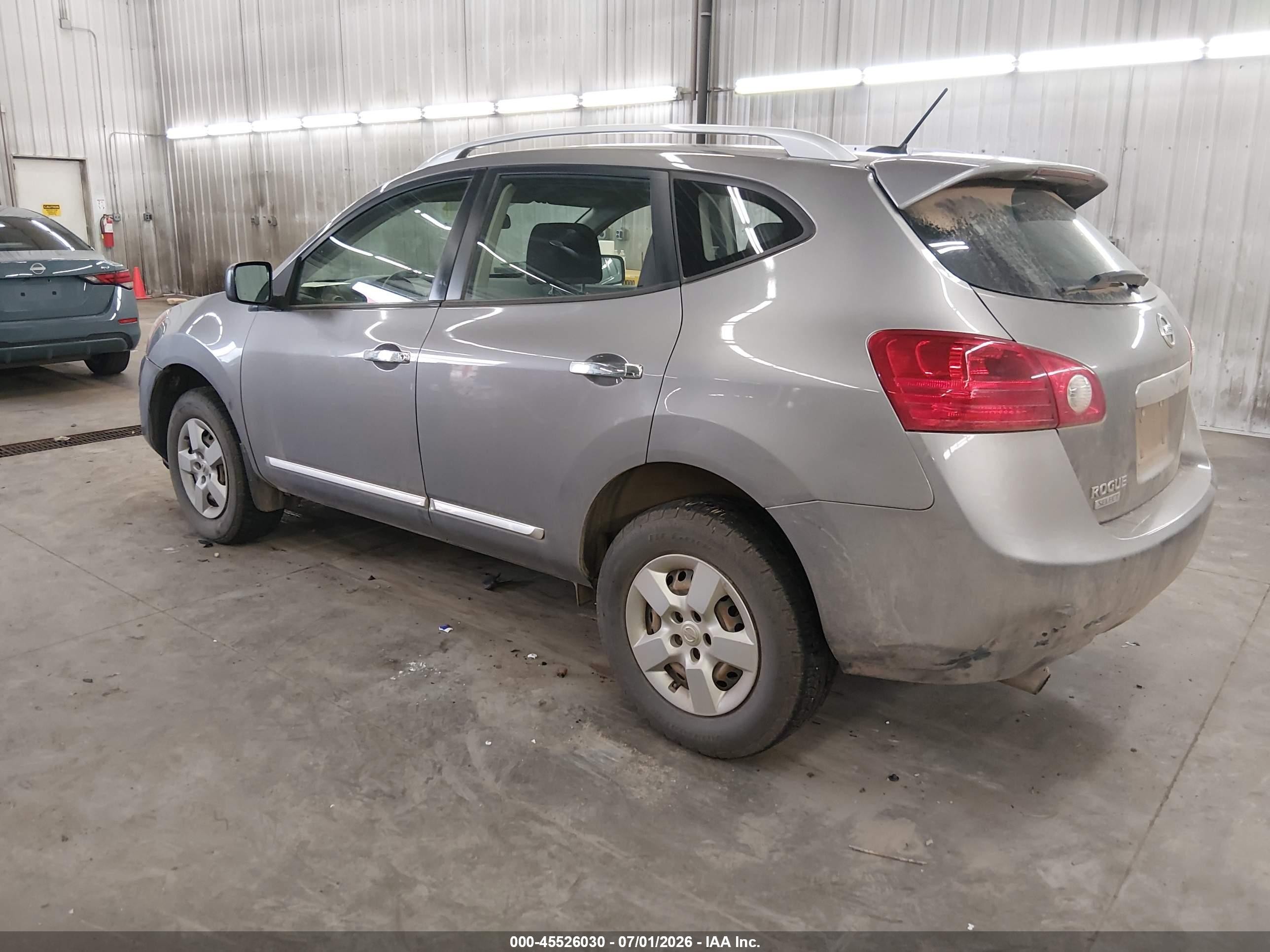 2015 Nissan Rogue Select S Серый vin: JN8AS5MV2FW763861