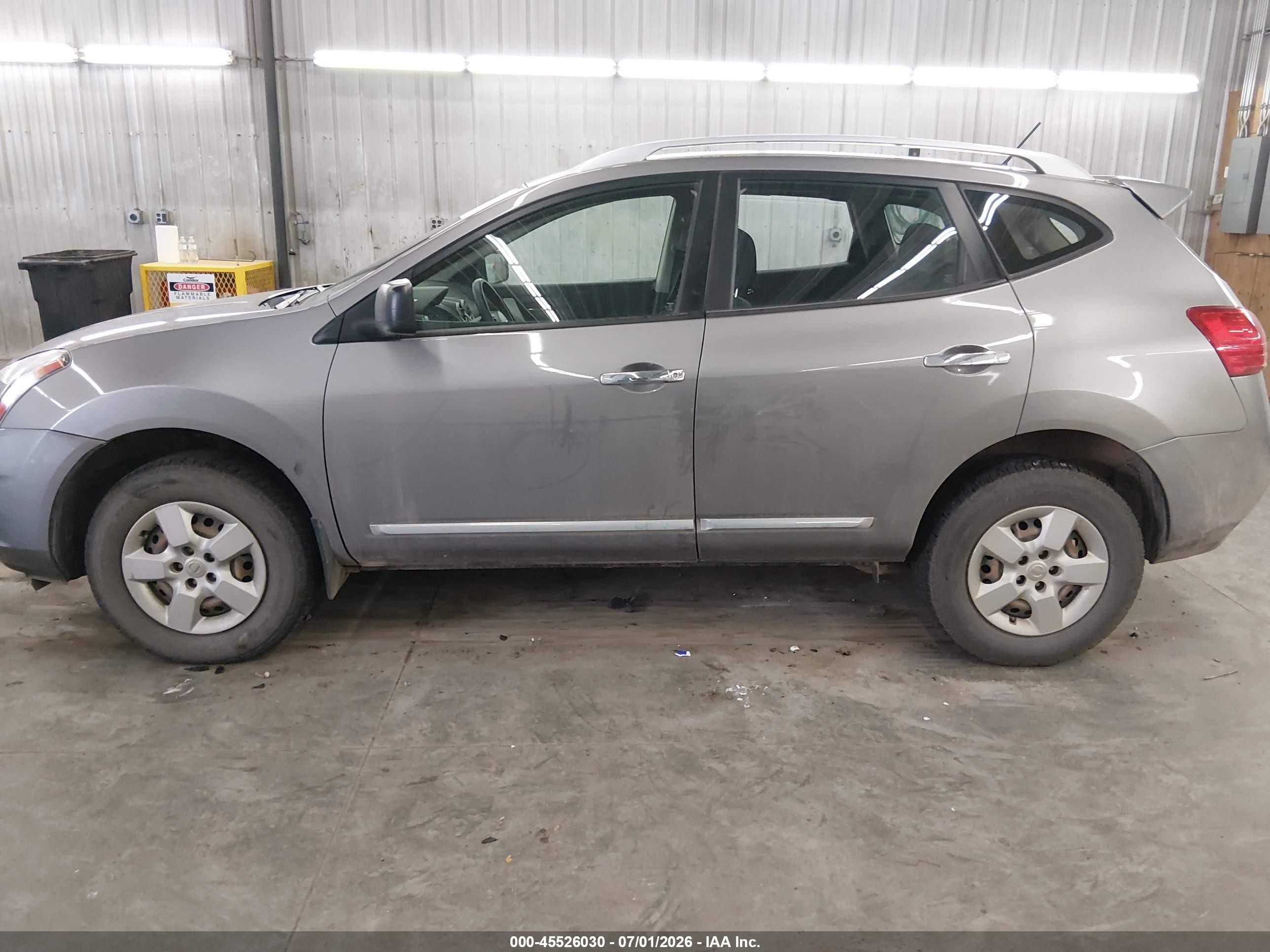 2015 Nissan Rogue Select S Серый vin: JN8AS5MV2FW763861