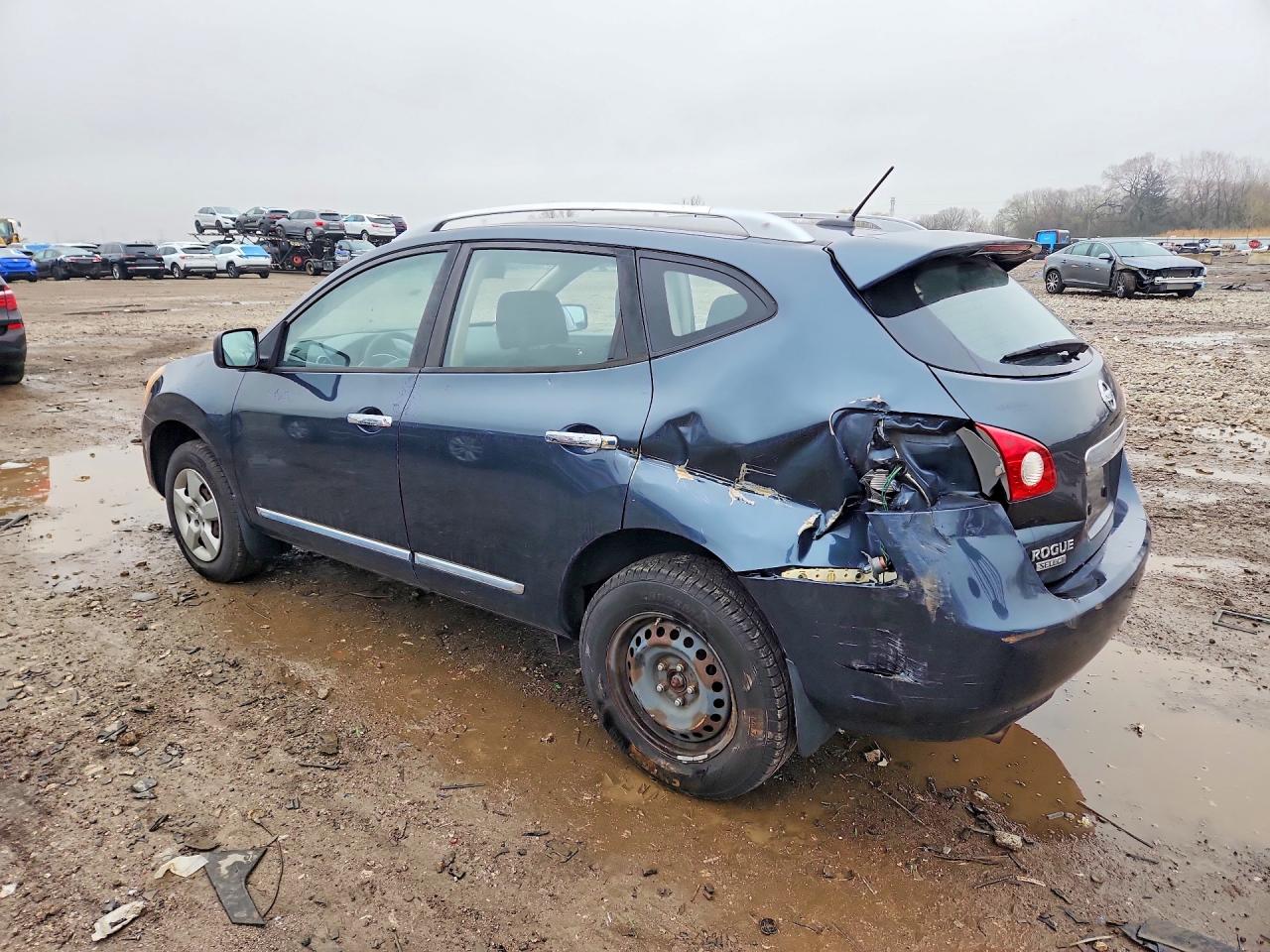 2015 Nissan Rogue Select S Teal vin: JN8AS5MV2FW769630