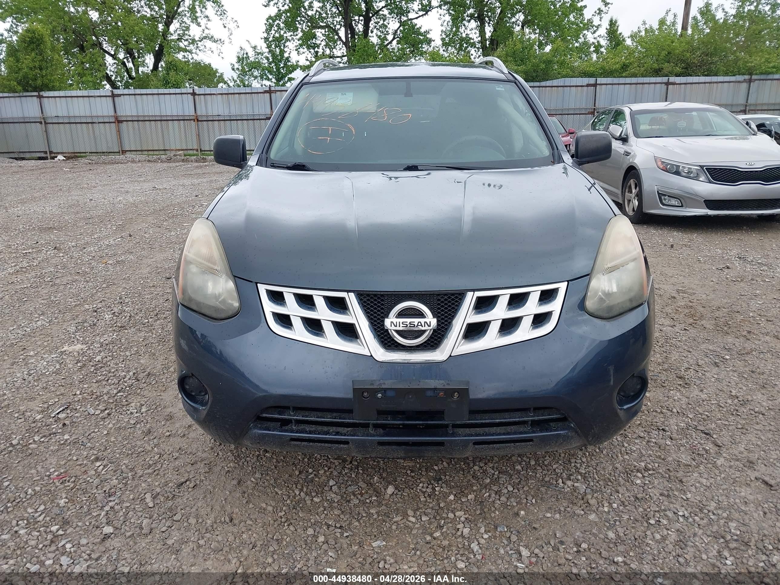 2015 Nissan Rogue Select S Blue vin: JN8AS5MV2FW770454