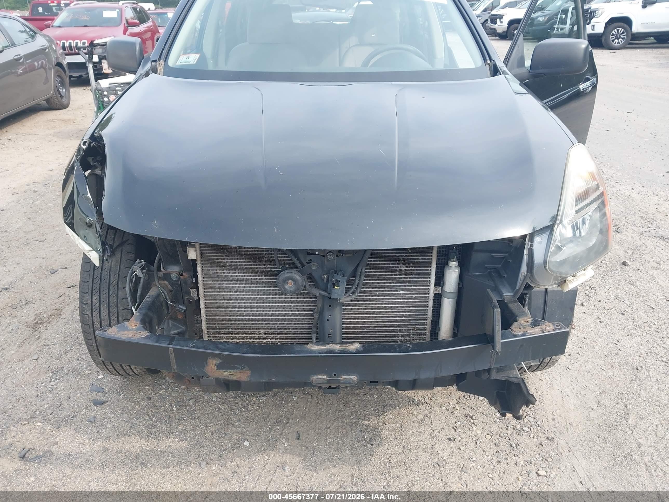 2015 Nissan Rogue Select S Black vin: JN8AS5MV2FW770874