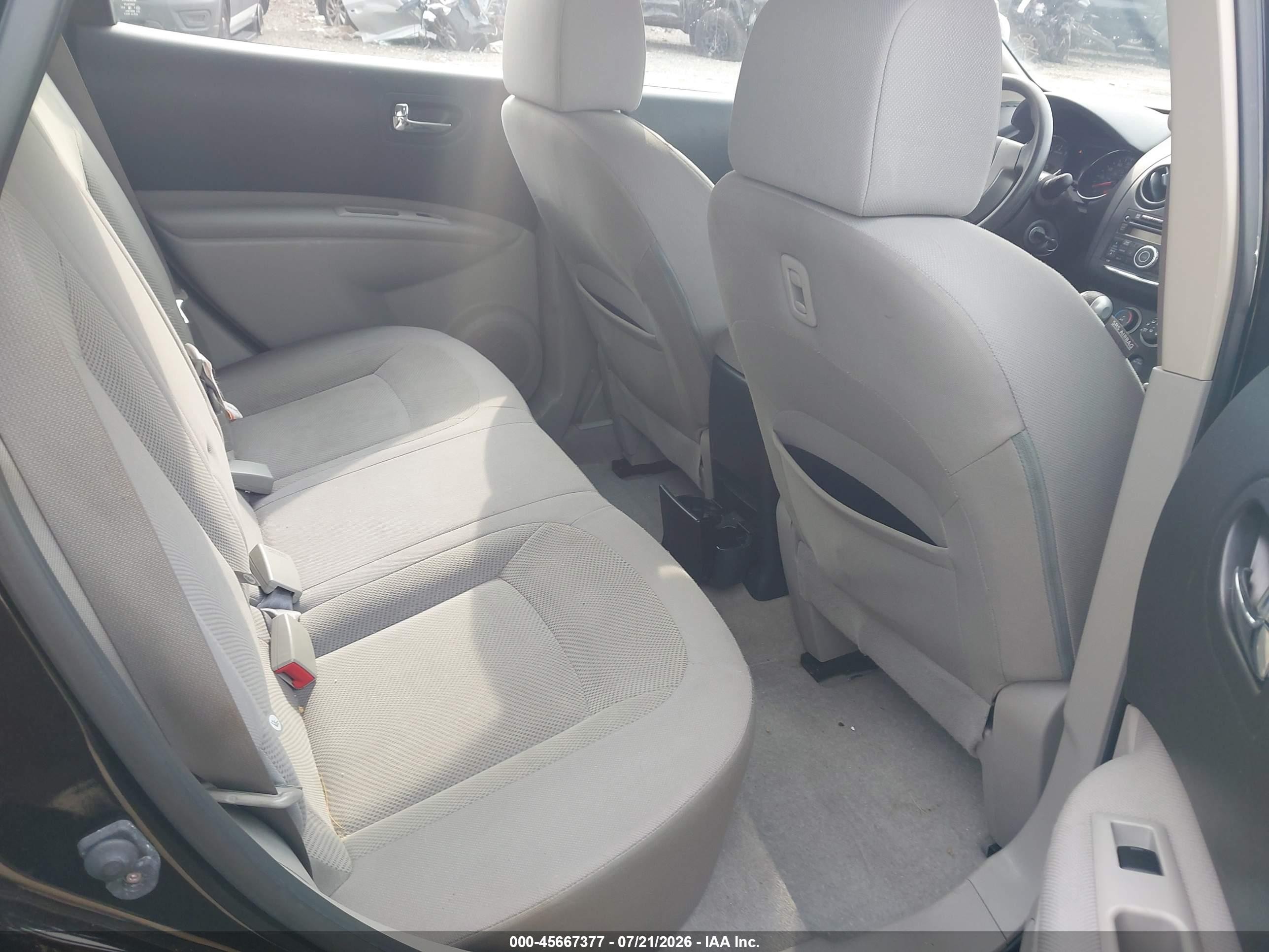 2015 Nissan Rogue Select S Black vin: JN8AS5MV2FW770874