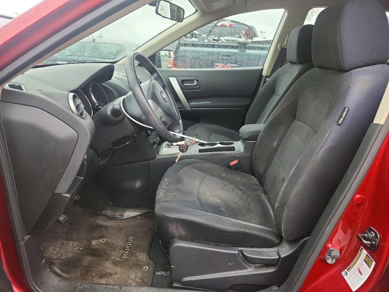 2010 Nissan Rogue S Red vin: JN8AS5MV3AW106561