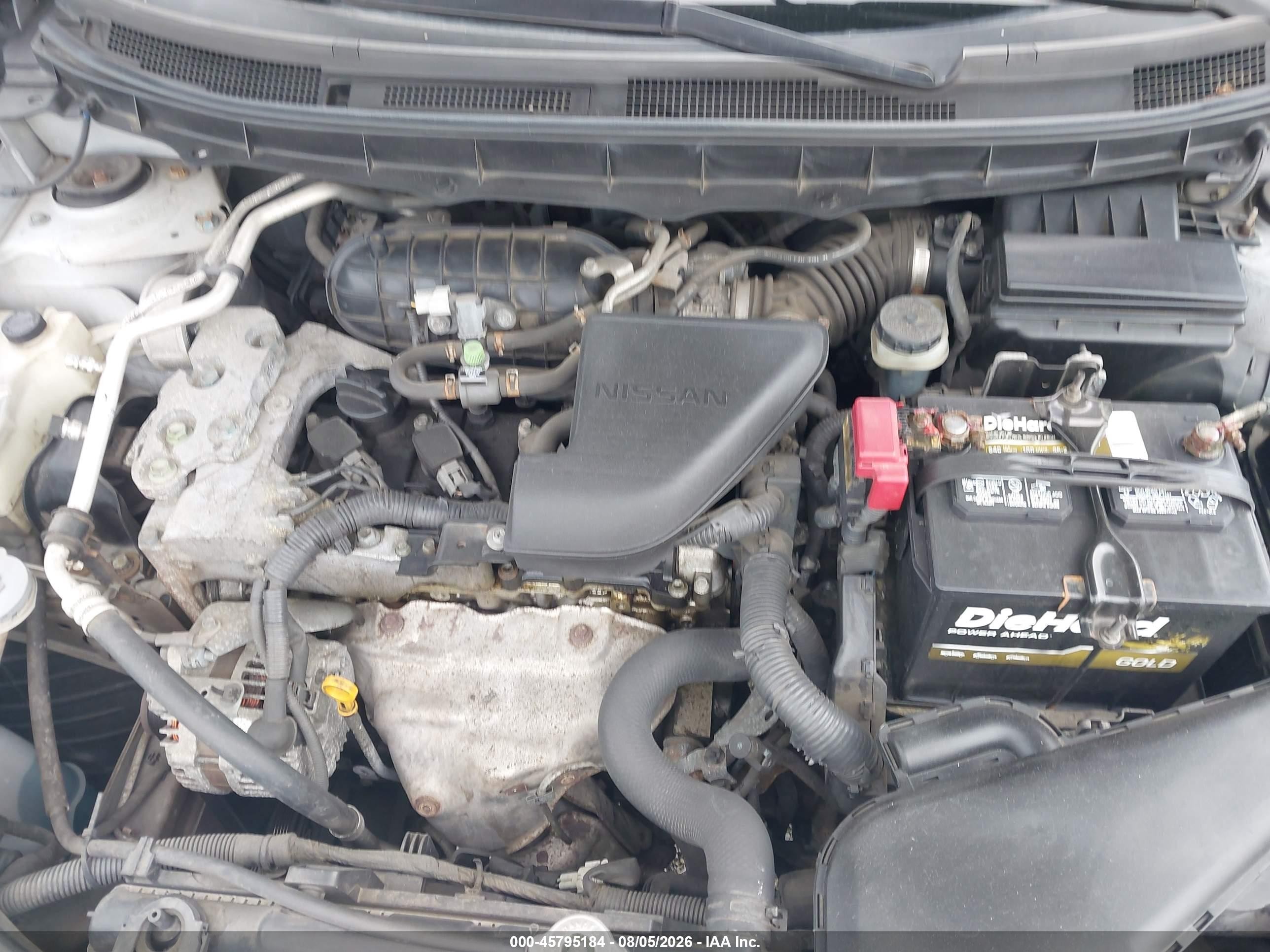 2010 Nissan Rogue Sl Silver vin: JN8AS5MV3AW116524