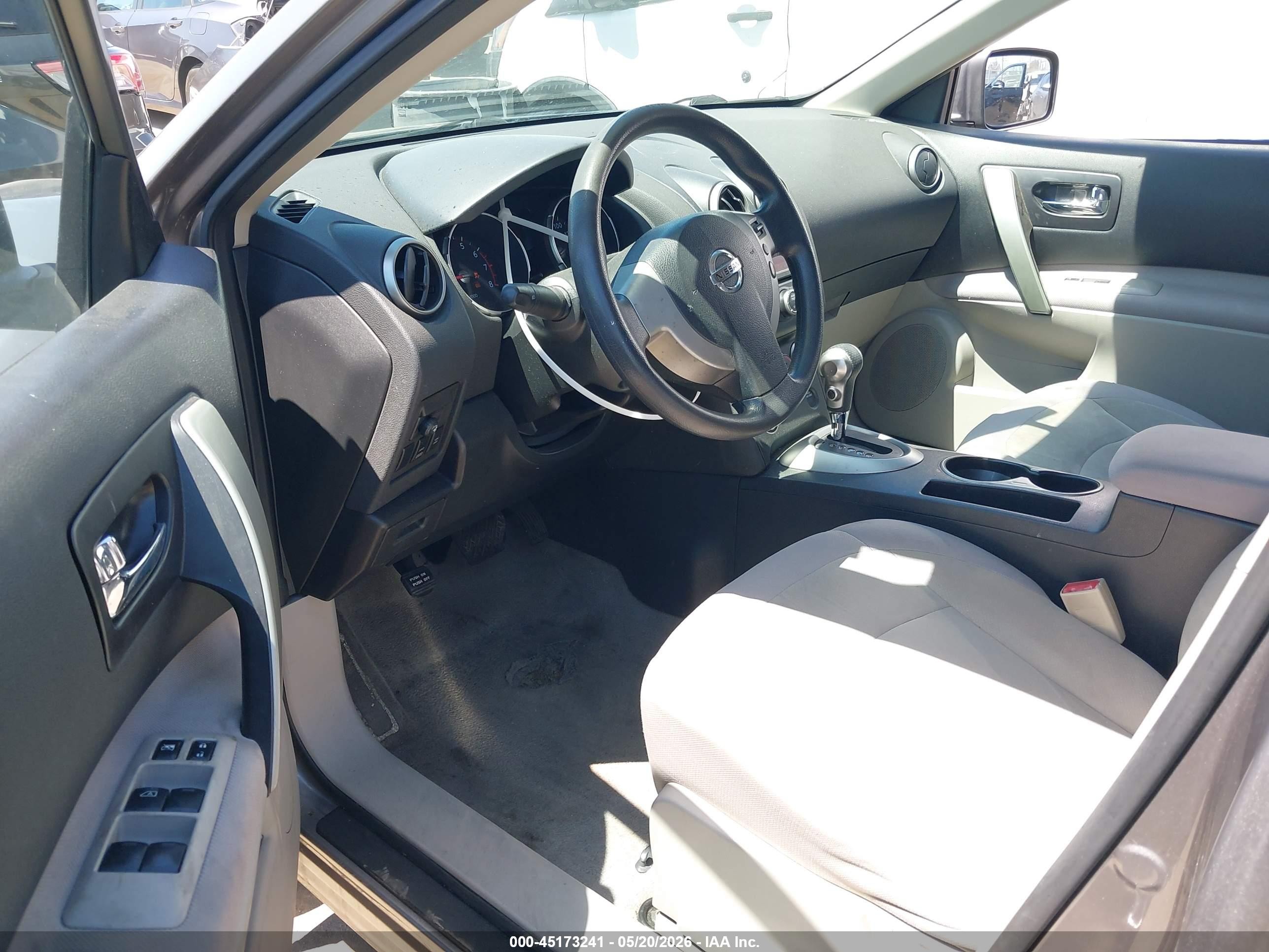 2010 Nissan Rogue S Серый vin: JN8AS5MV3AW124445