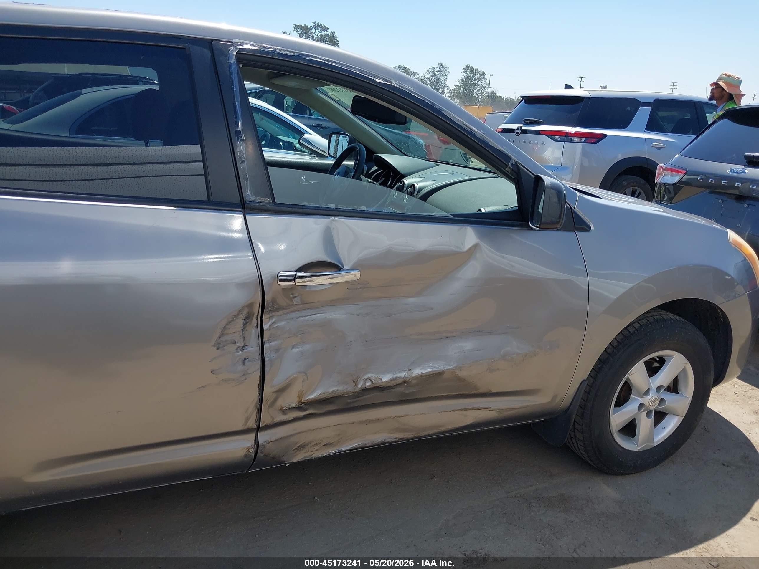 2010 Nissan Rogue S Серый vin: JN8AS5MV3AW124445
