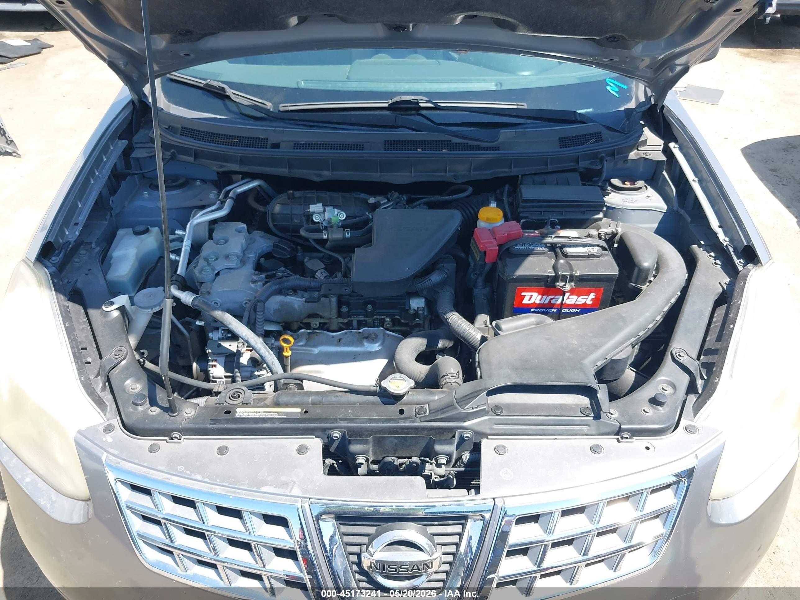 2010 Nissan Rogue S Серый vin: JN8AS5MV3AW124445