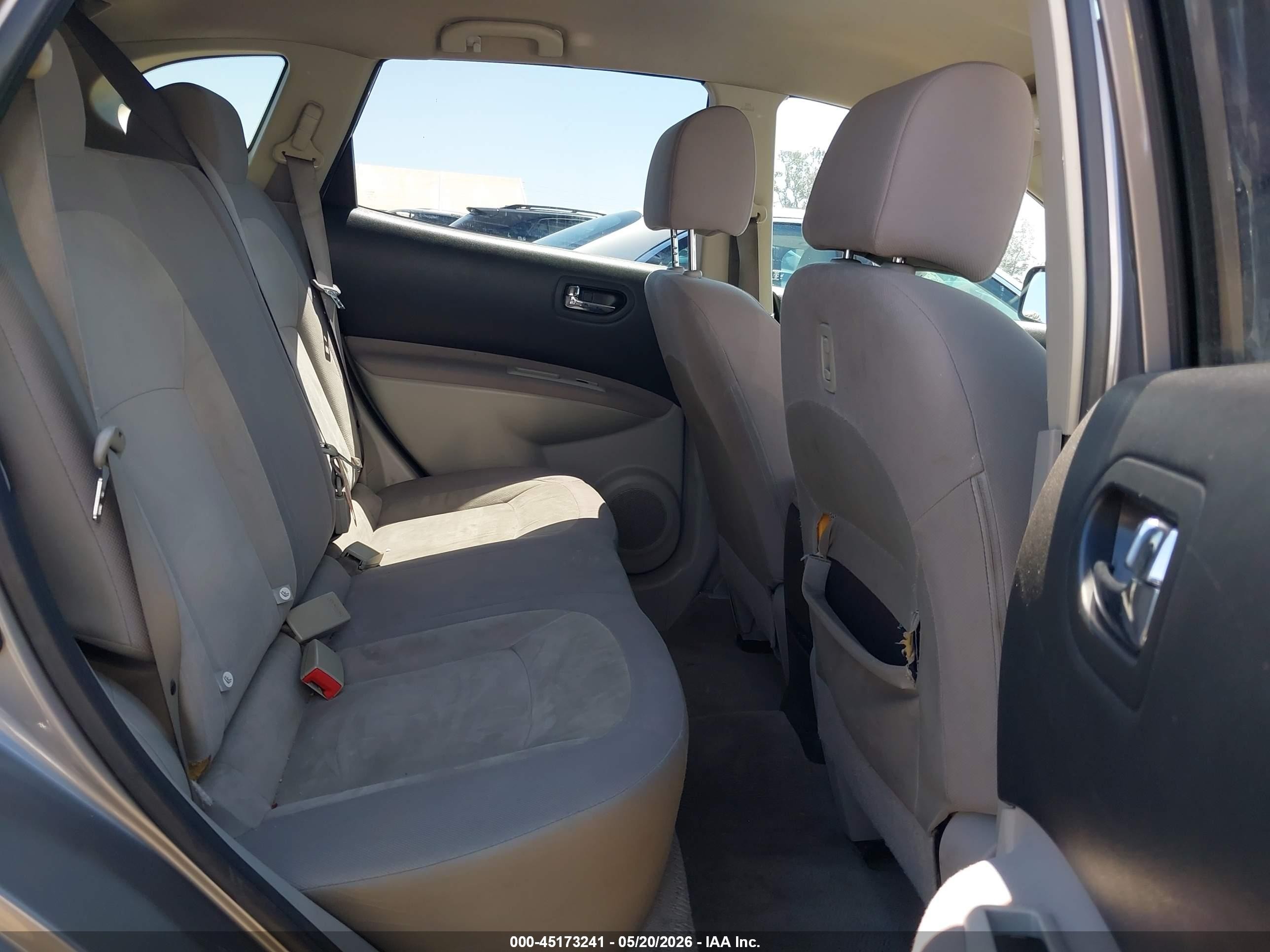 2010 Nissan Rogue S Серый vin: JN8AS5MV3AW124445