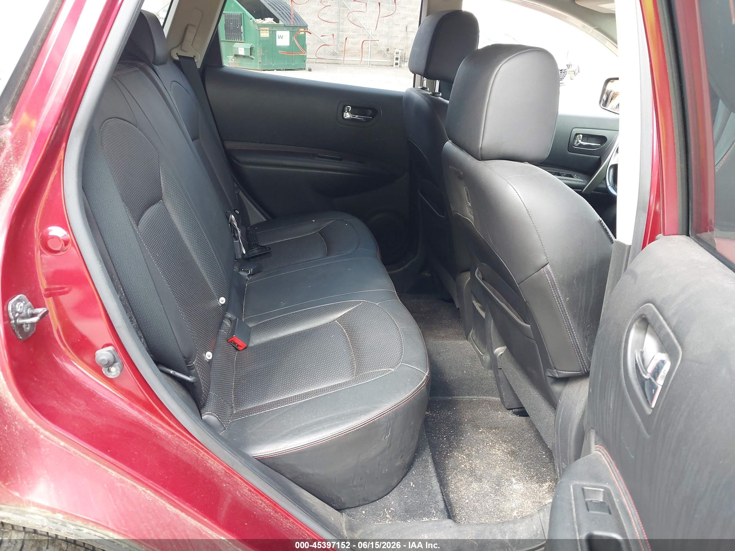 2010 Nissan Rogue Sl Maroon vin: JN8AS5MV3AW127782