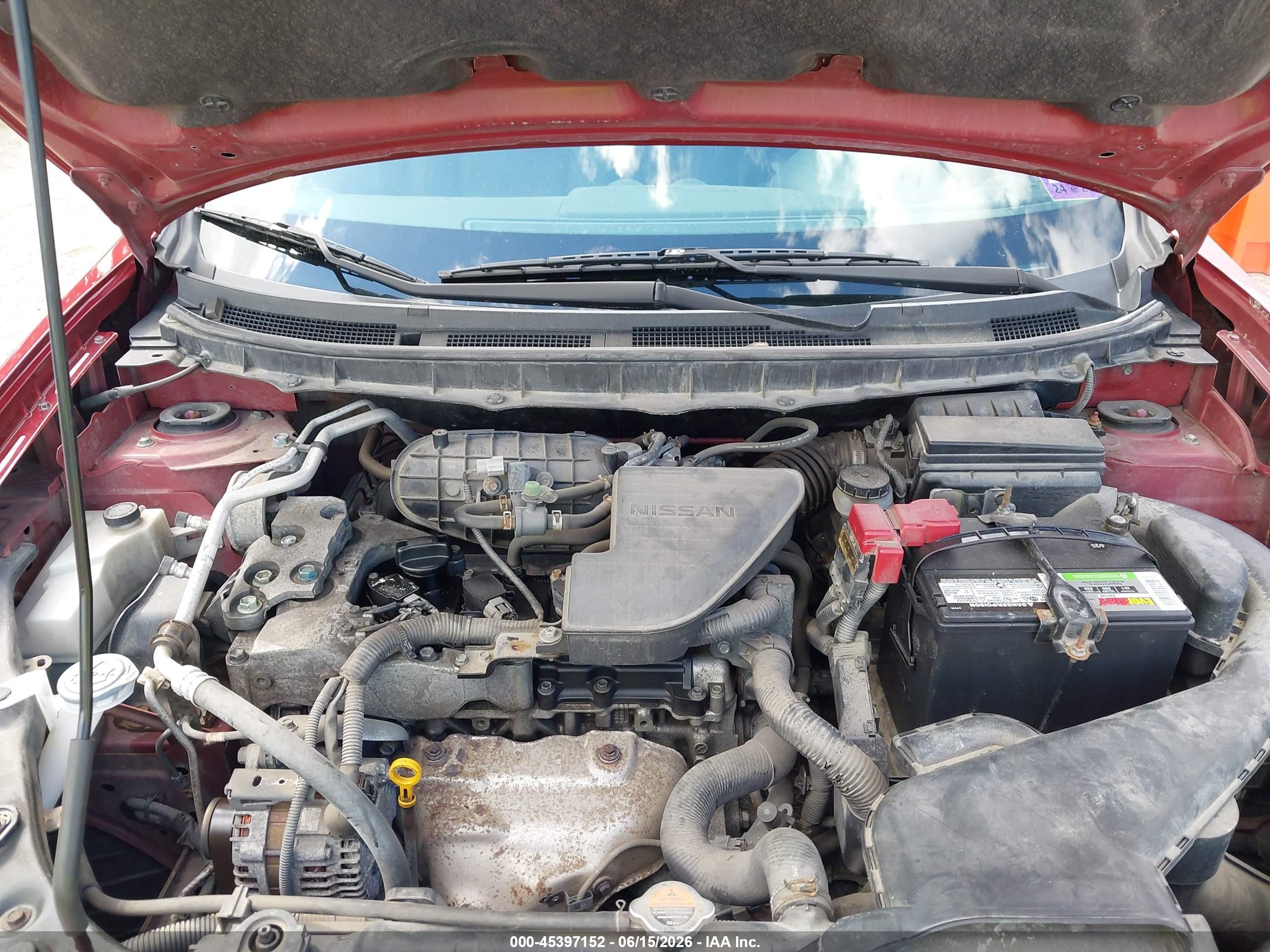 2010 Nissan Rogue Sl Maroon vin: JN8AS5MV3AW127782