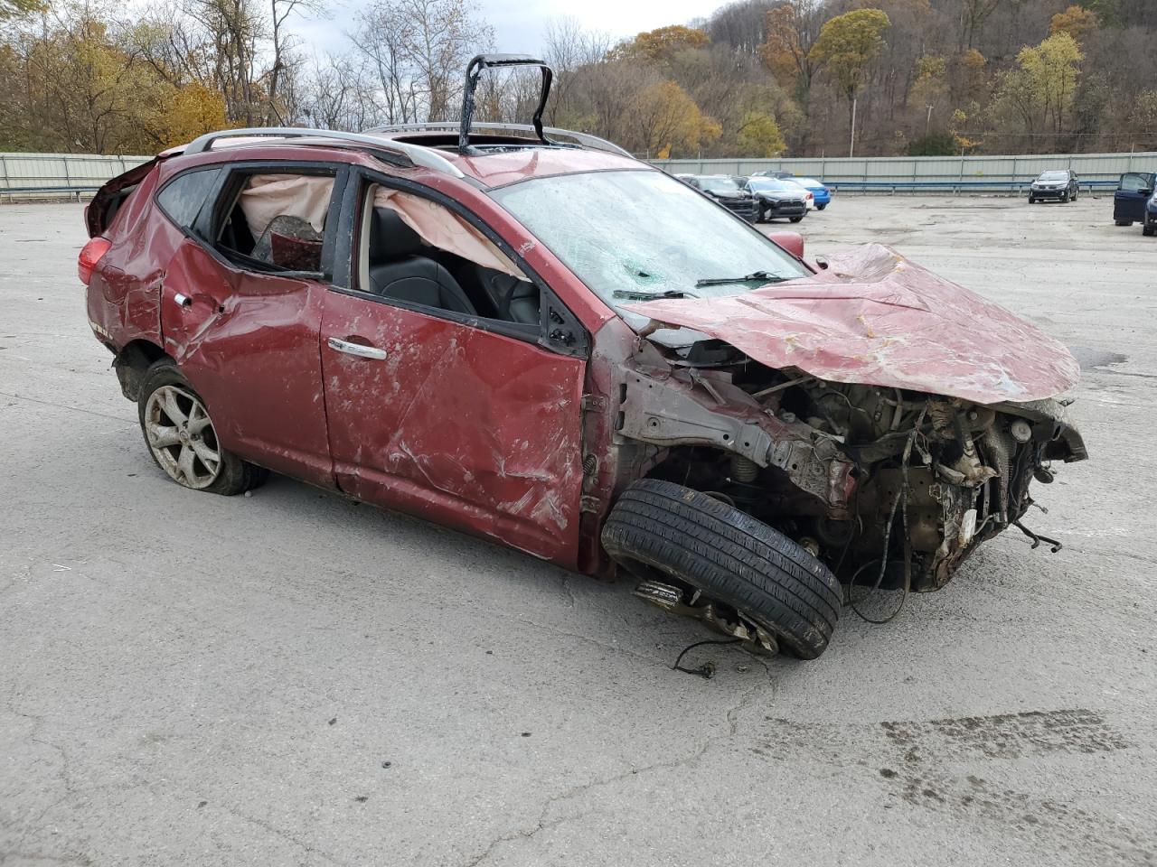 2010 Nissan Rogue S Red vin: JN8AS5MV3AW146008