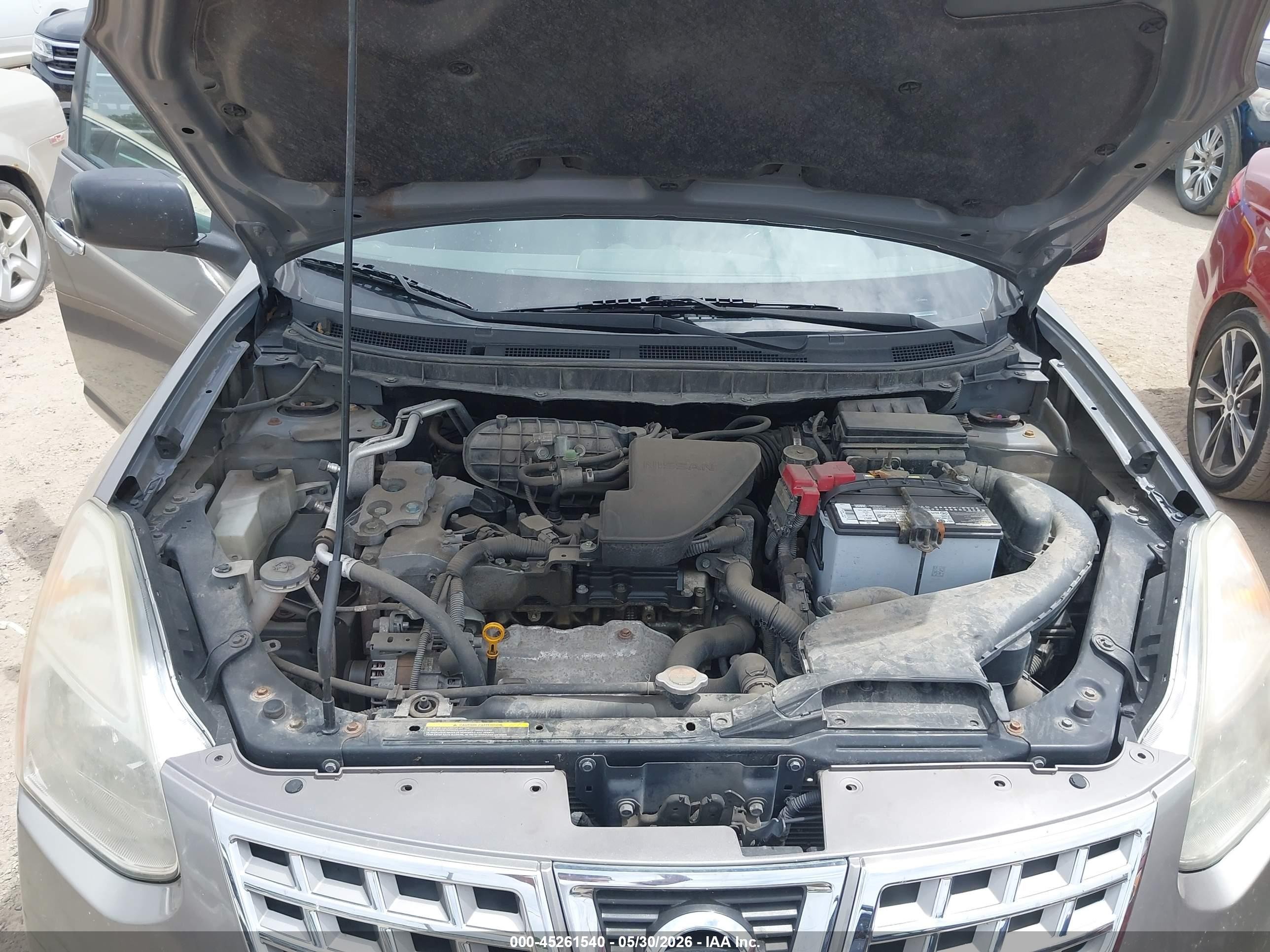 2010 Nissan Rogue S Gray vin: JN8AS5MV3AW147255