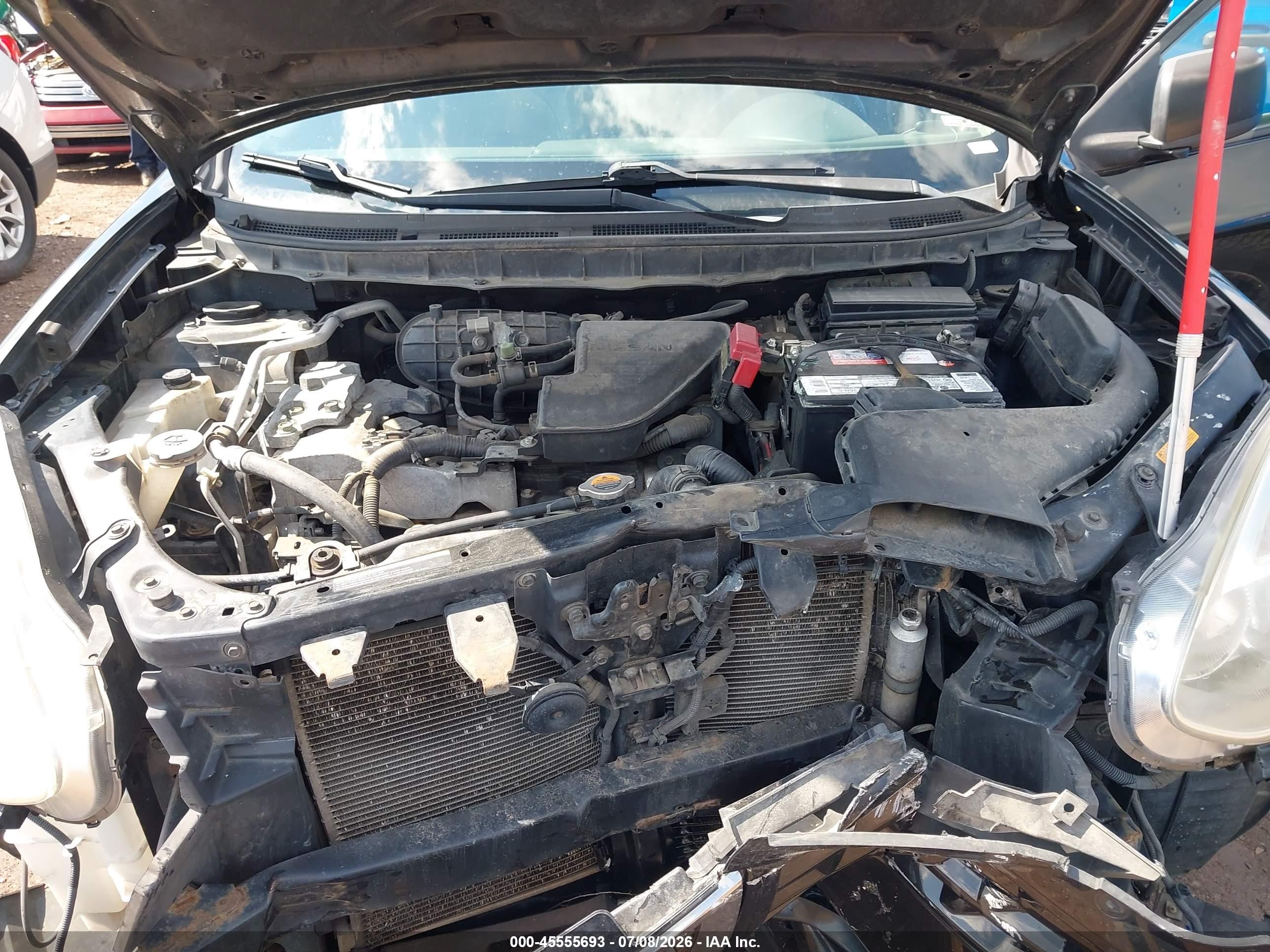 2010 Nissan Rogue Sl Black vin: JN8AS5MV3AW602282