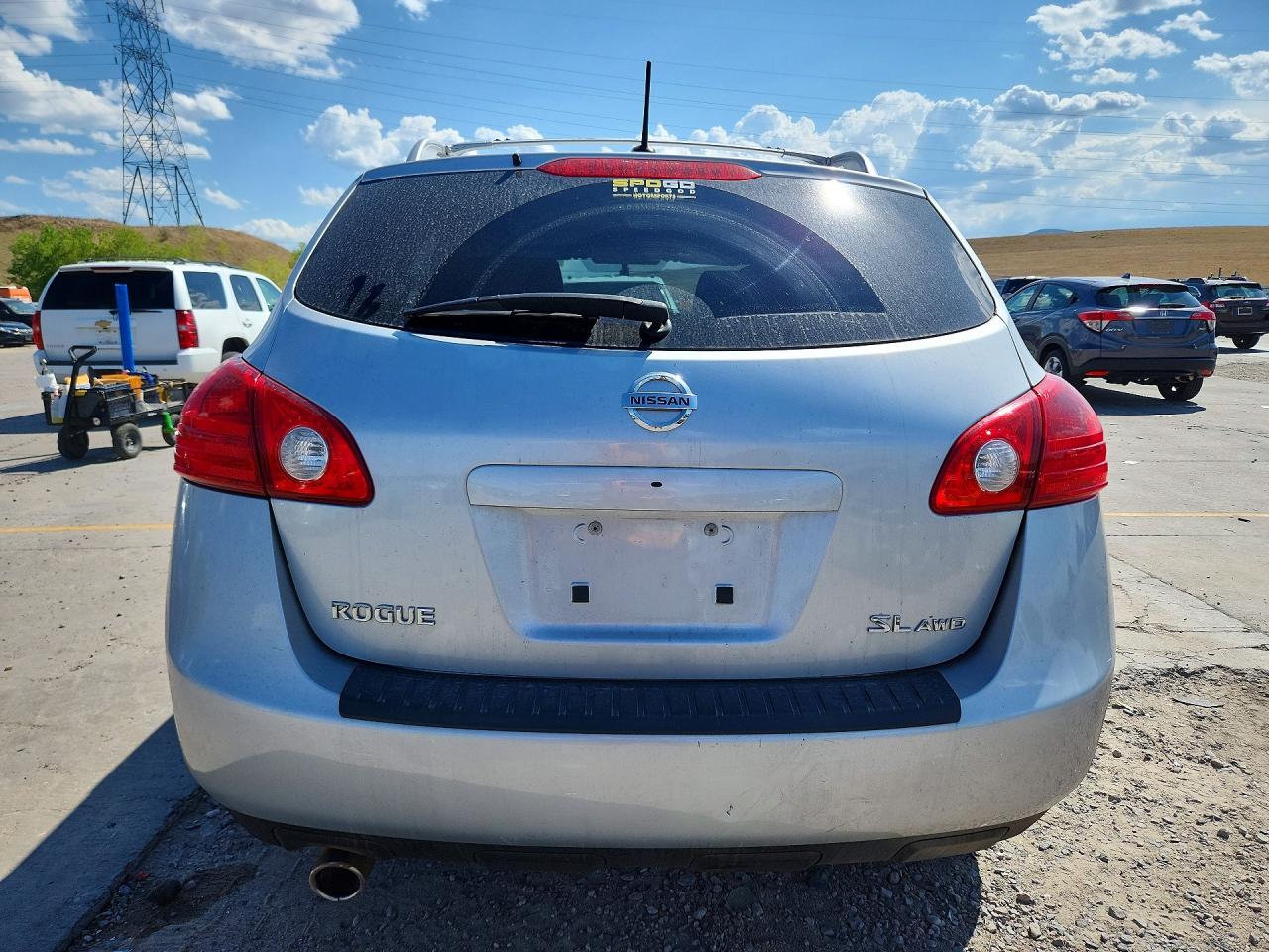 2010 Nissan Rogue S Silver vin: JN8AS5MV3AW602606