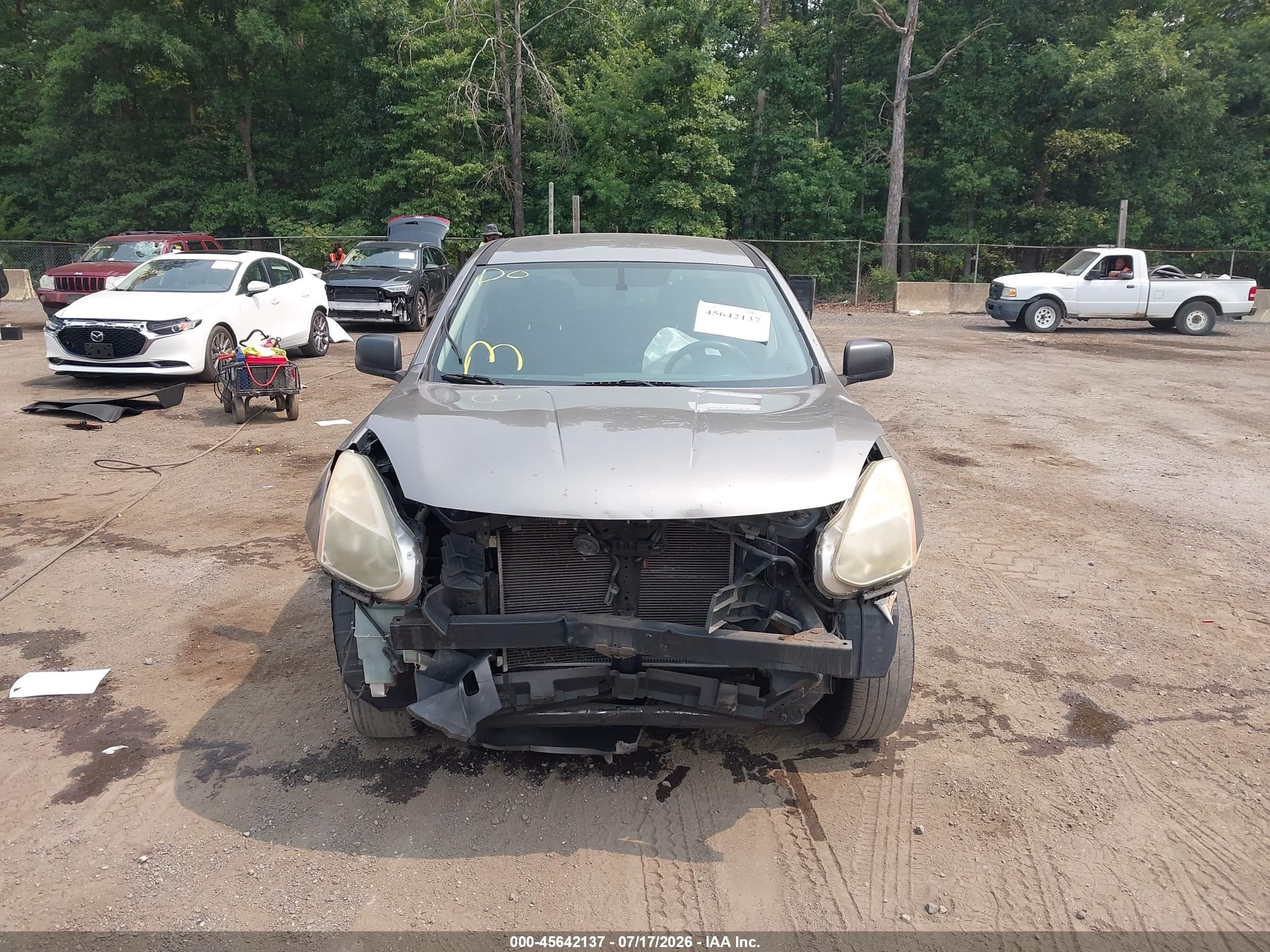 2010 Nissan Rogue S Золотой vin: JN8AS5MV3AW612083