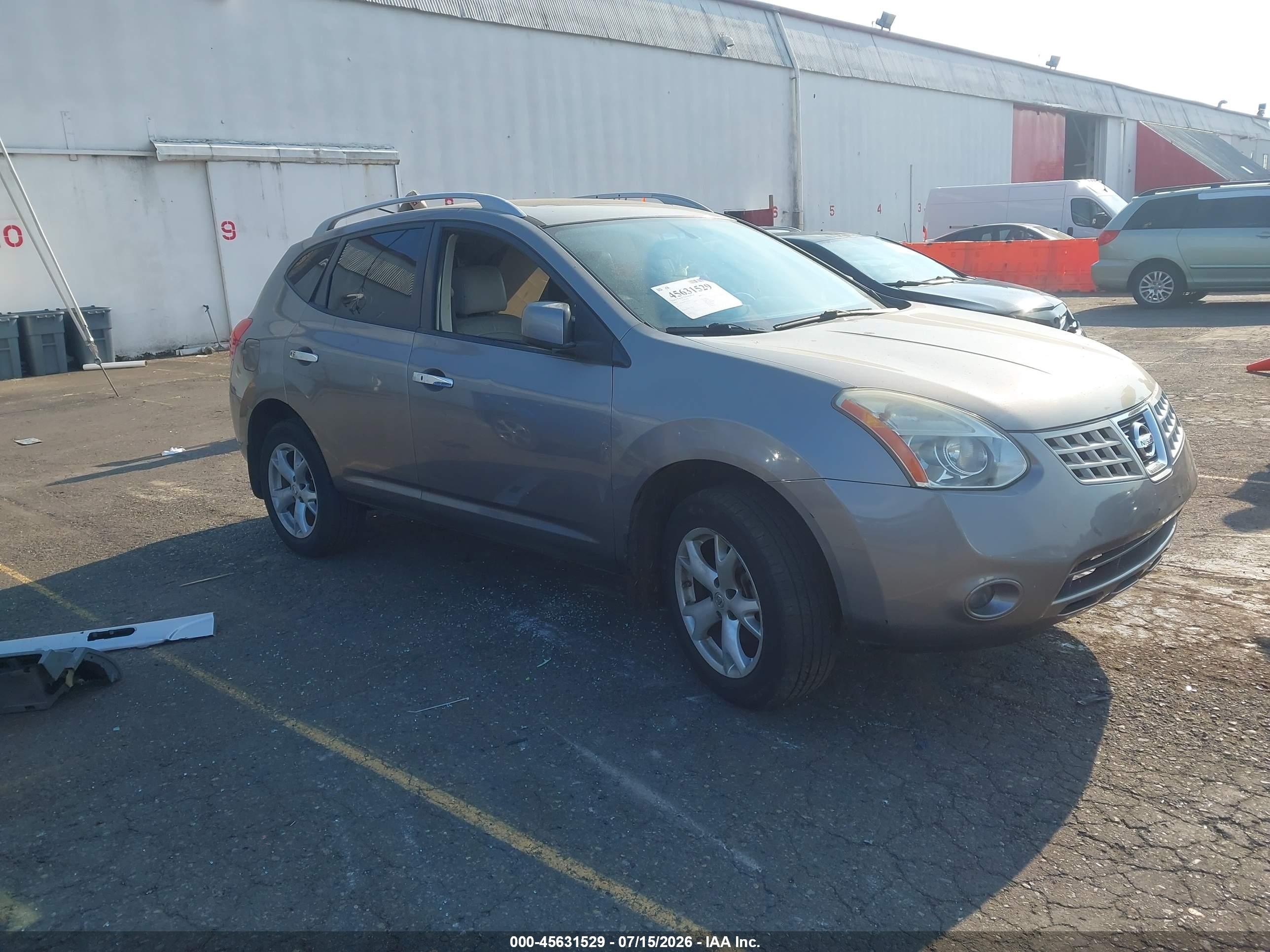 2010 Nissan Rogue Sl Gold vin: JN8AS5MV3AW612312