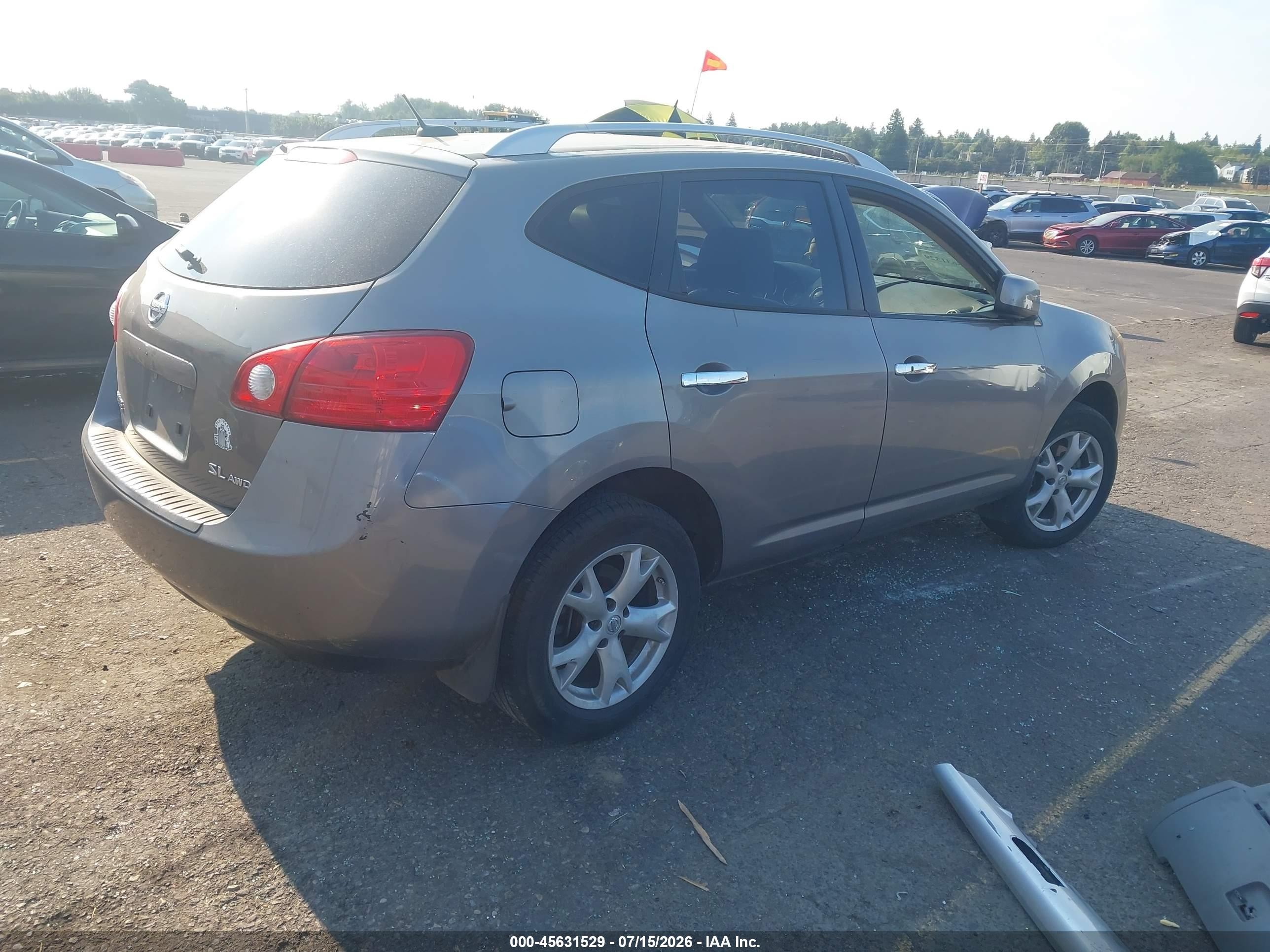 2010 Nissan Rogue Sl Gold vin: JN8AS5MV3AW612312