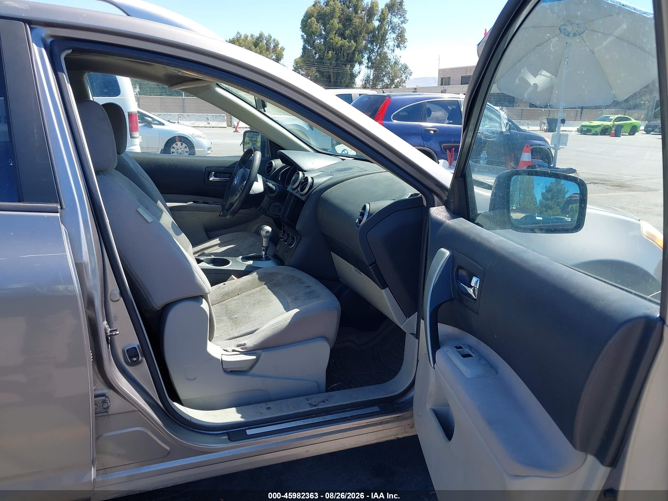 2010 Nissan Rogue Sl Gray vin: JN8AS5MV3AW612892