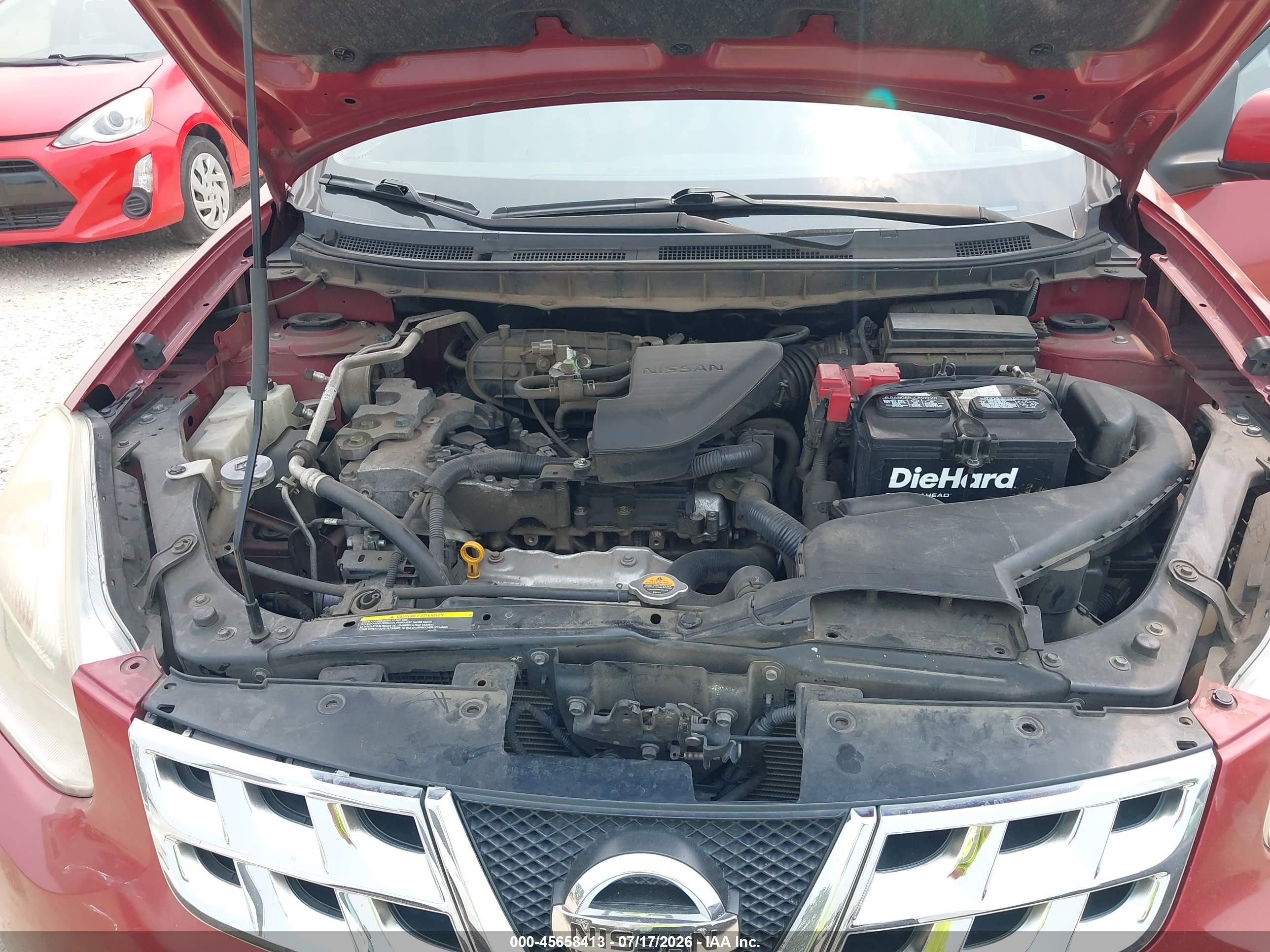 2011 Nissan Rogue Sv Темно-бордовый vin: JN8AS5MV3BW255179